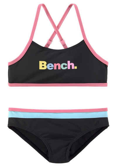 Bench. Bustier-Bikini mit bunten Details