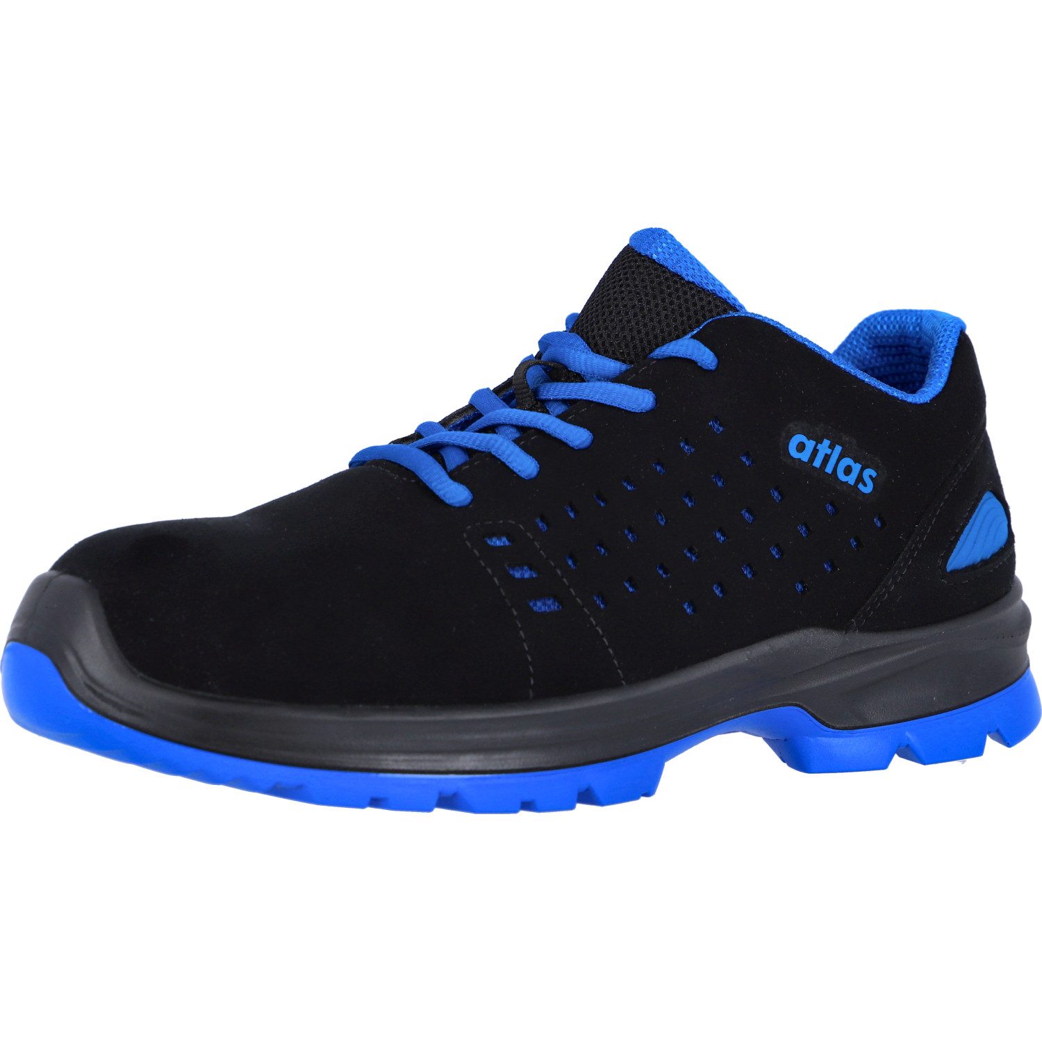 Atlas Berufshalbschuhe O1 "BS 40" blue Sicherheitsschuh