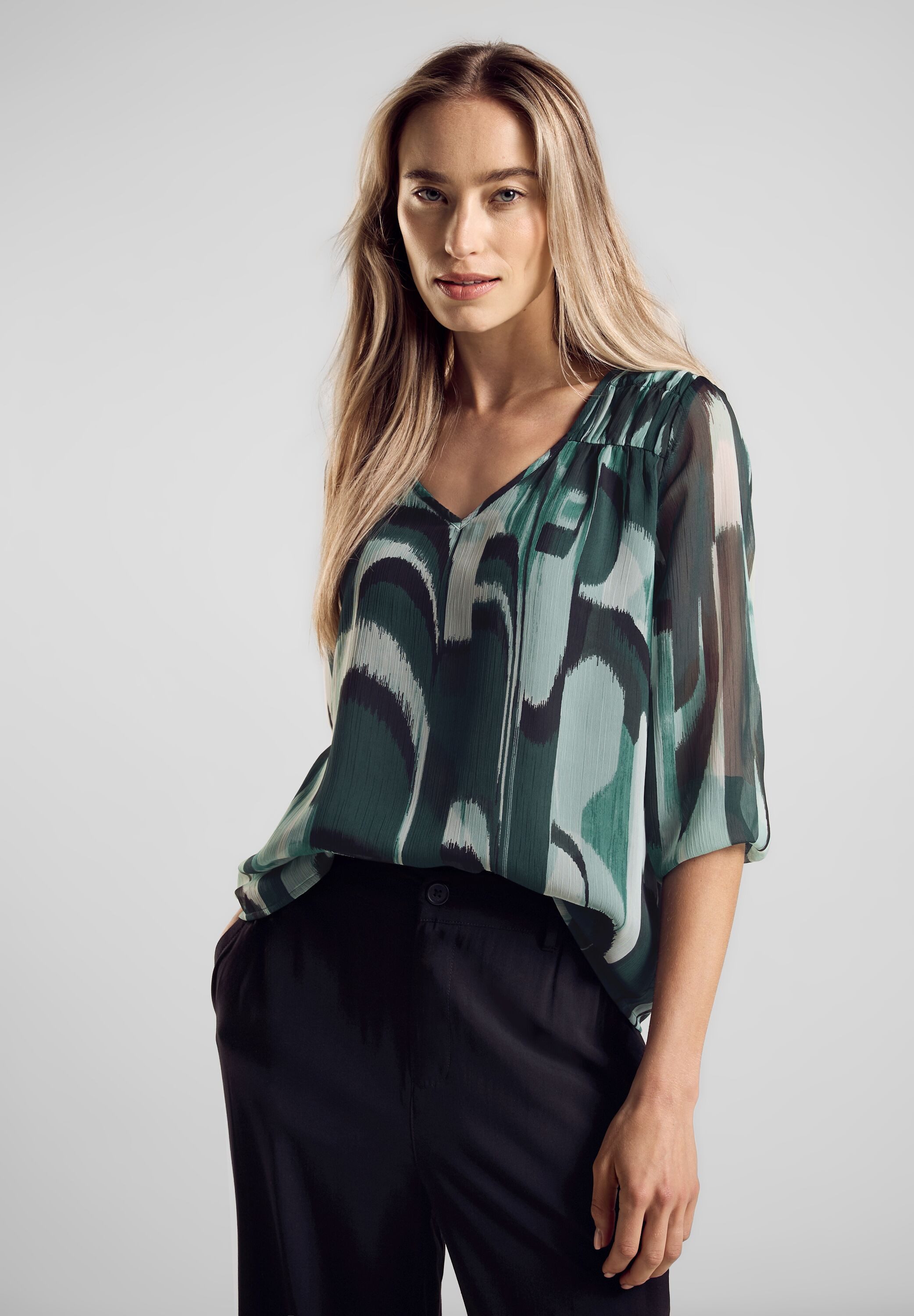 Chiffonbluse
