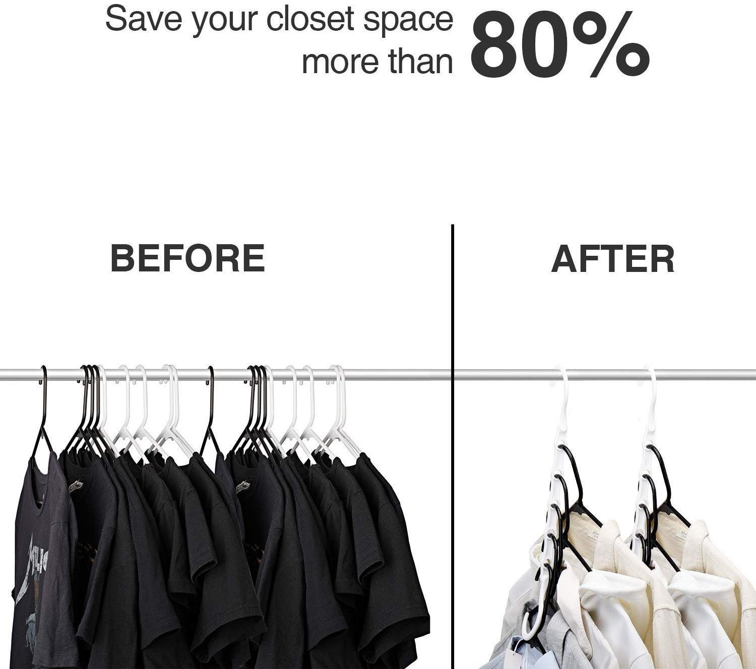 House Day Mehrfach-Kleiderbügel platzsparende Kleiderbügel, Garderobe Organ günstig online kaufen