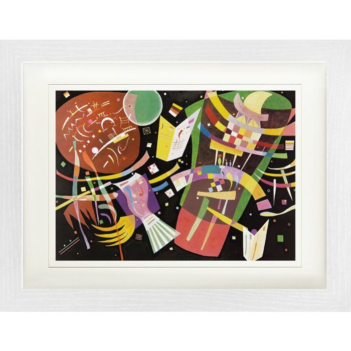 1art1 Bild mit Rahmen Wassily Kandinsky - Komposition X 1939