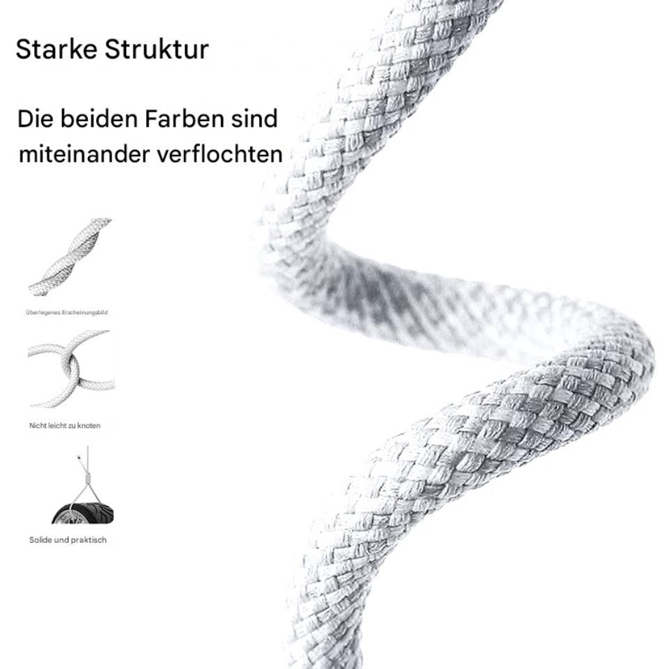 Wrischan 1M USB Typ-C zu Typ-C Schnellladekabel PD 60W USB-Kabel, 60W Schnellladekabel mit 1 Meter Länge. – Bild 3 von 5
