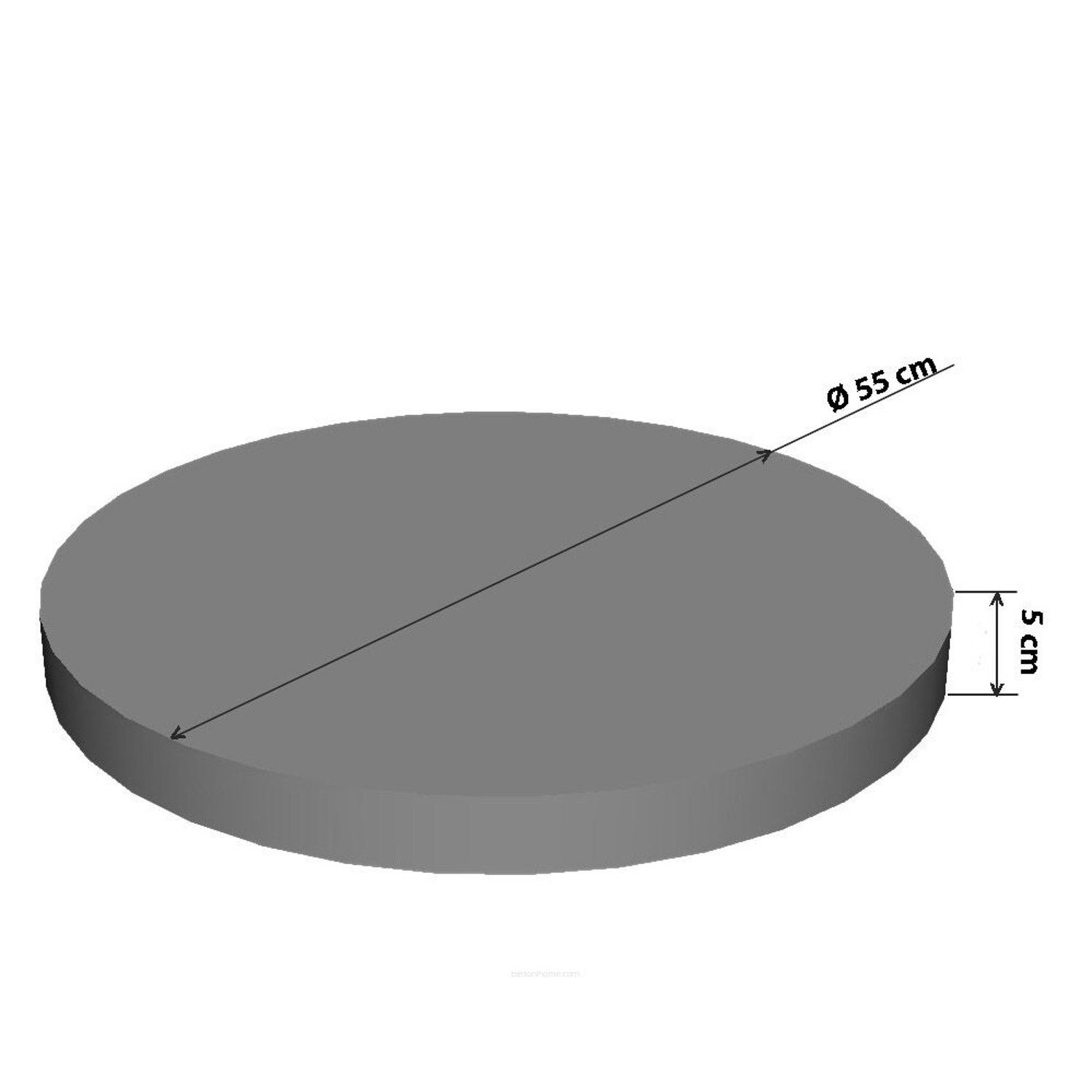 Bertoni Katzenliege Schaumstoffmatratze Ø 55 cm