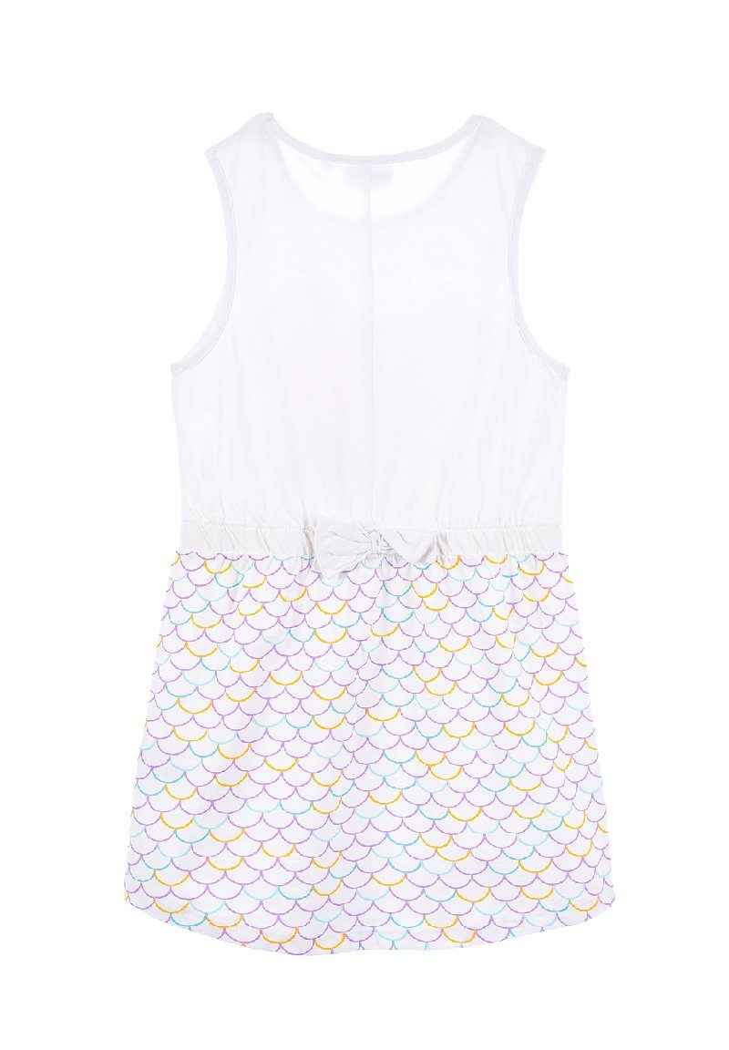 Sommer-Kleid Dress Wutz Pailletten Peppa Sommerkleid Peppa Pig Weiß
