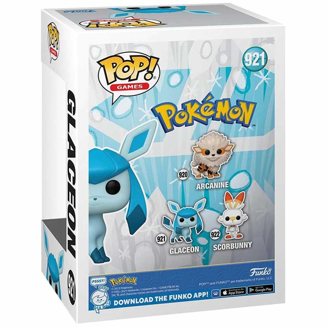 Pokémon Figur Glaziola, Funko (Figur), aus von POP von Merchandise-Figur Pokémon 69080, Funko Eis, Funko Glaceon, Typ Glaziola Figur POP!