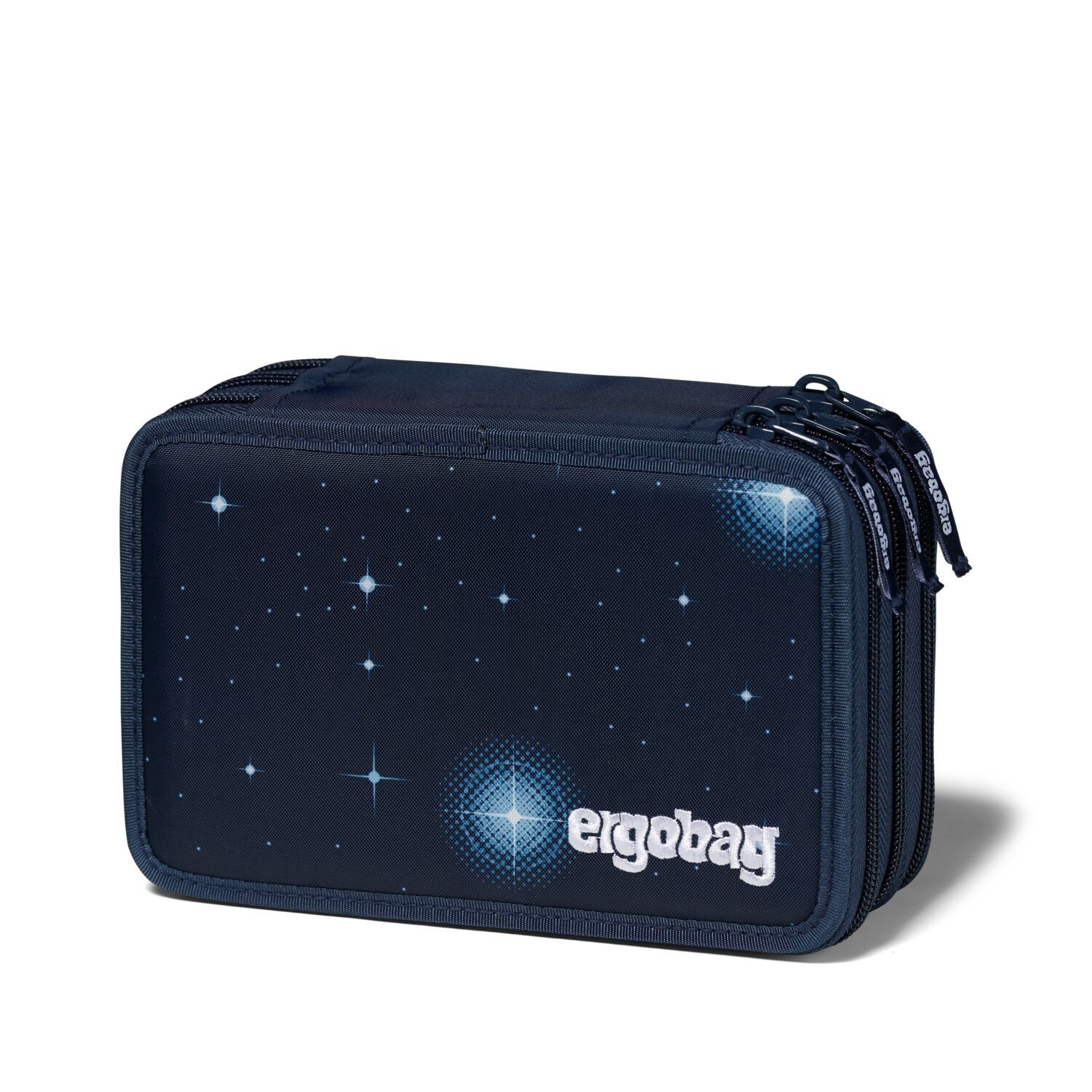 ergobag Federmäppchen Maxi Mäppchen, (41-tlg), mit Stiften befüllt