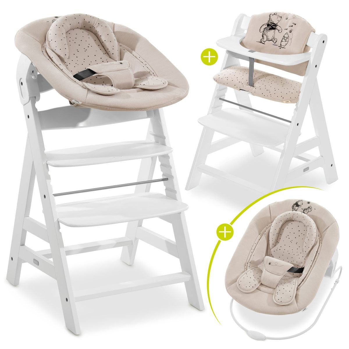 Hauck Hochstuhl Alpha Plus White Newborn günstig online kaufen