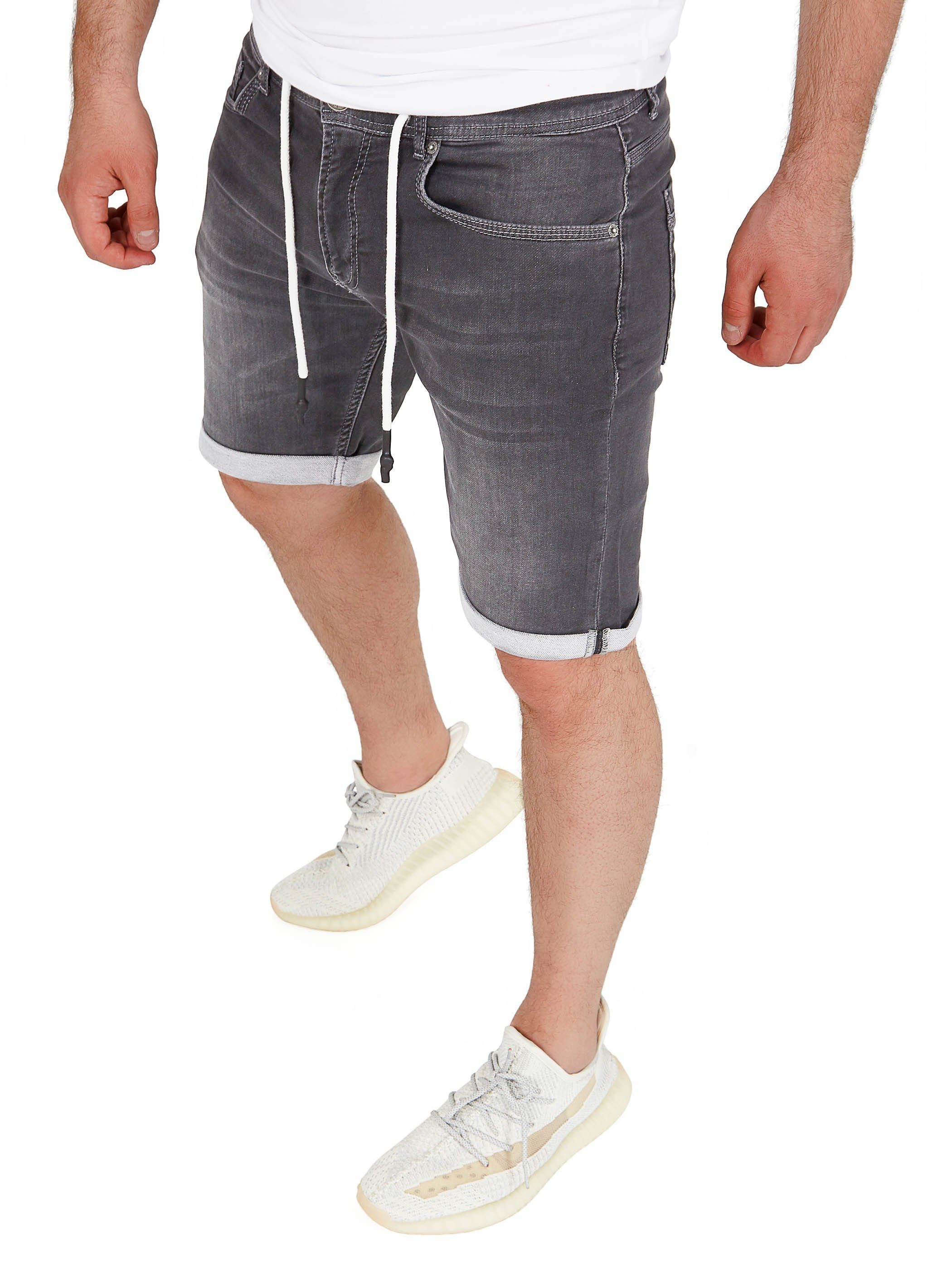 WOTEGA Jeansshorts Diego modische Jeansshorts mit Stretchanteil