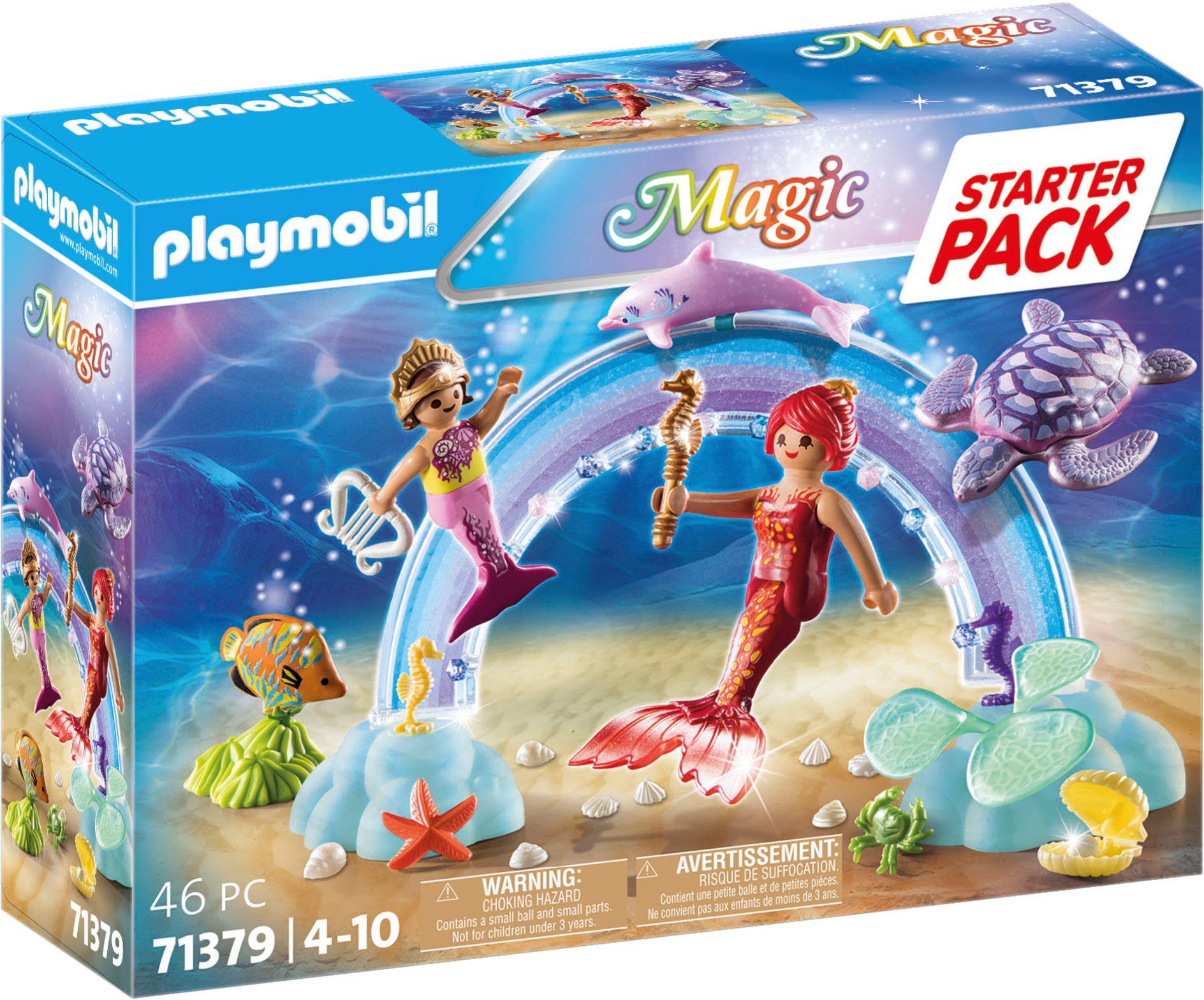 Starter Pack, Meerjungfrauen (71379), Princess Magic Konstruktions-Spielset