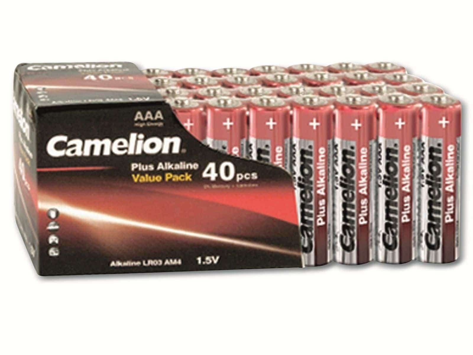 Camelion CAMELION Micro-Batterie-Set Plus Alkaline, 40 Batterie