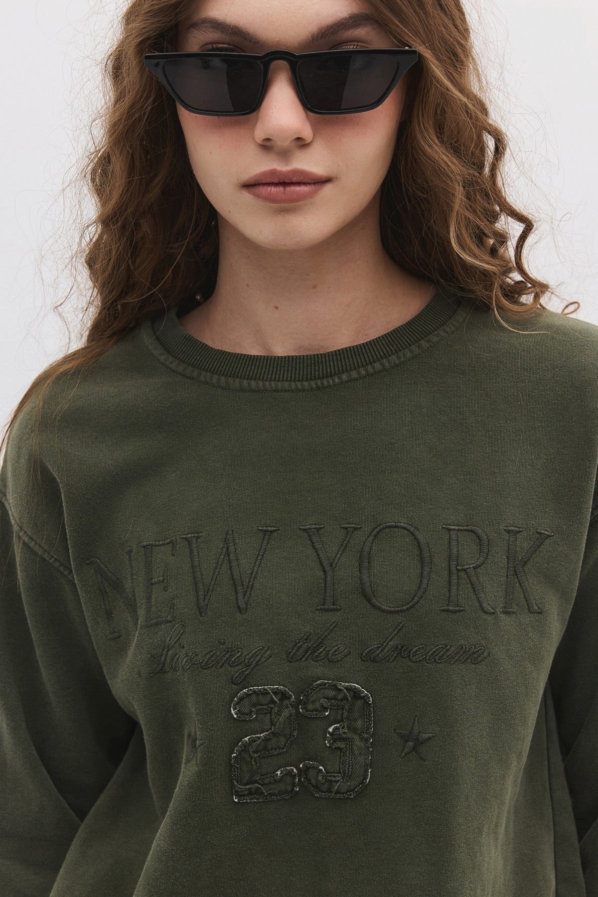 No Matter What Kapuzensweatshirt Sweatshirt mit Rundhalsausschnitt – Bild 2 von 5
