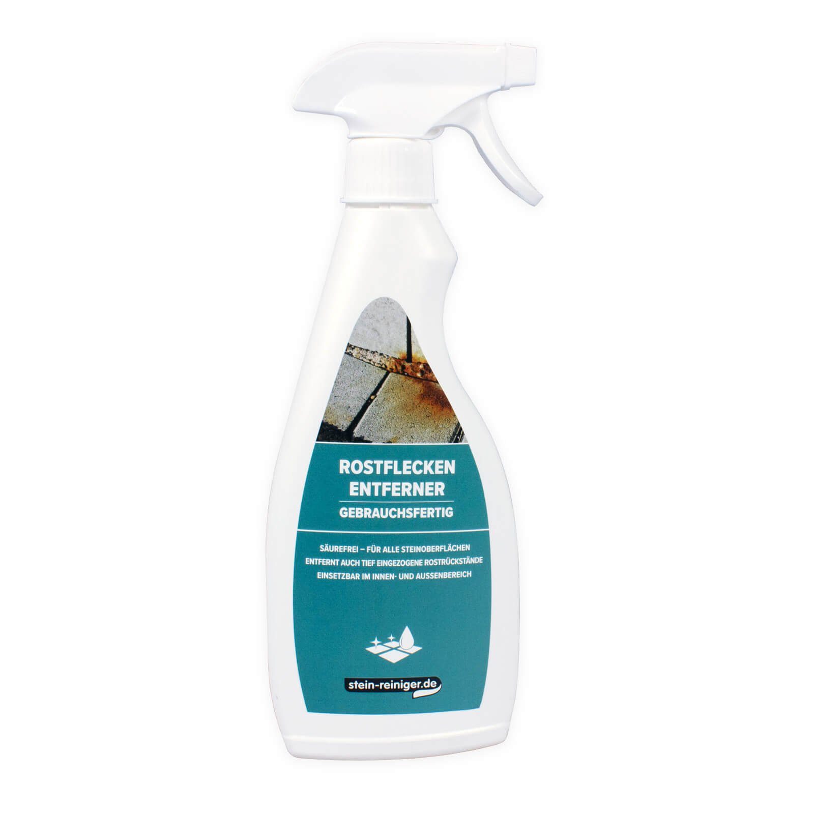 stein-reiniger.de Rostflecken-Entferner 500 ml - mühelos Rostflecken entfernen Средство для удаления ржавчины