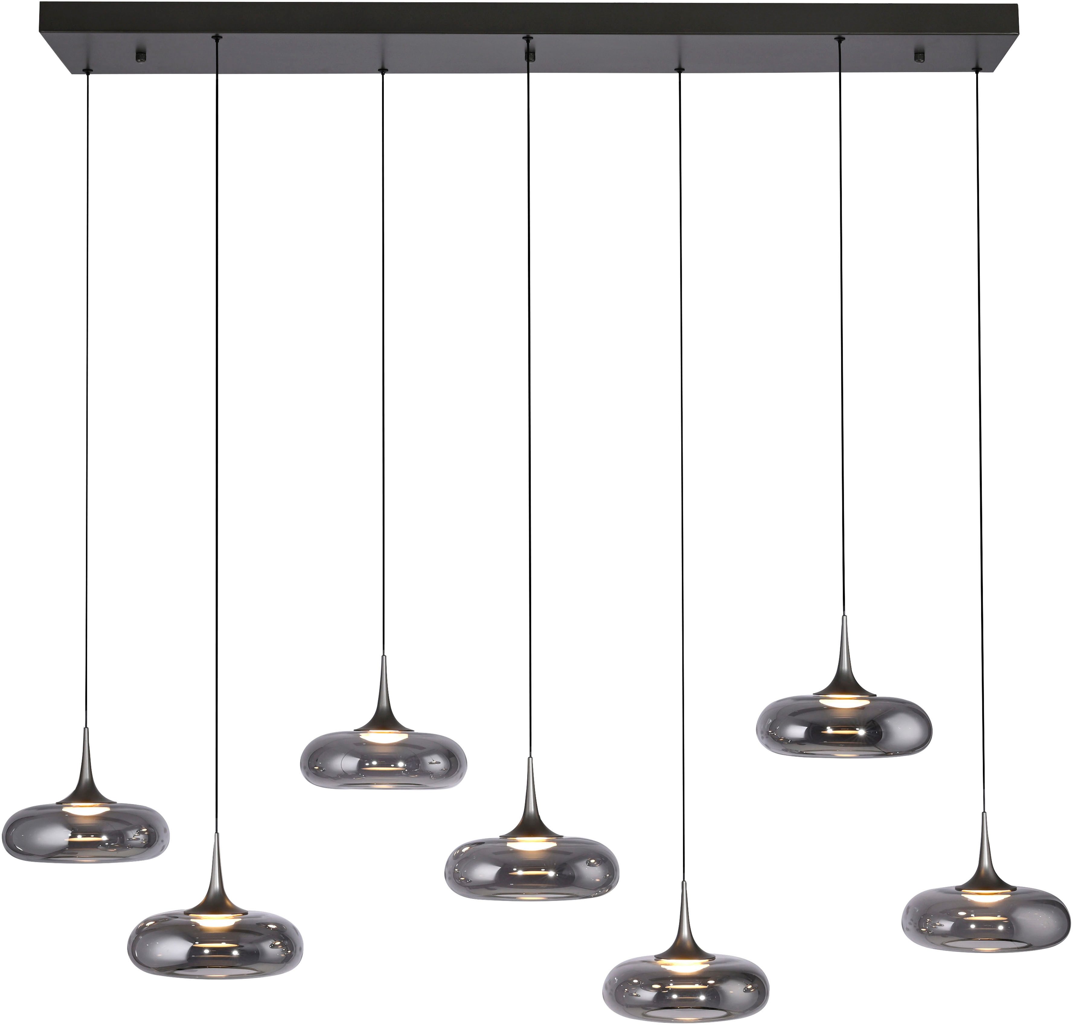 SCHÖNER WOHNEN-Kollektion LED Pendelleuchte POSH, Dimmfunktion, LED fest integriert, Warmweiß, SCHÖNER WOHNEN Kollektion, SimplyDim, Memoryfunktion, Comfort-Lift