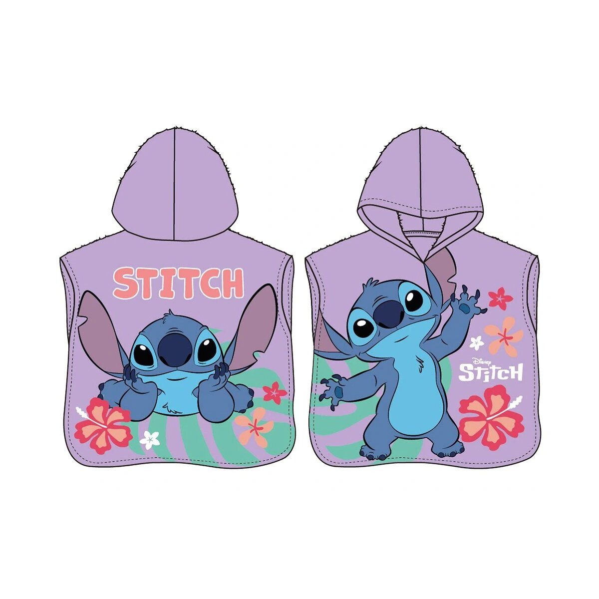 Poncho Lilo & Stitch Poncho 50x115cm – Alien Paradise Strandtuch