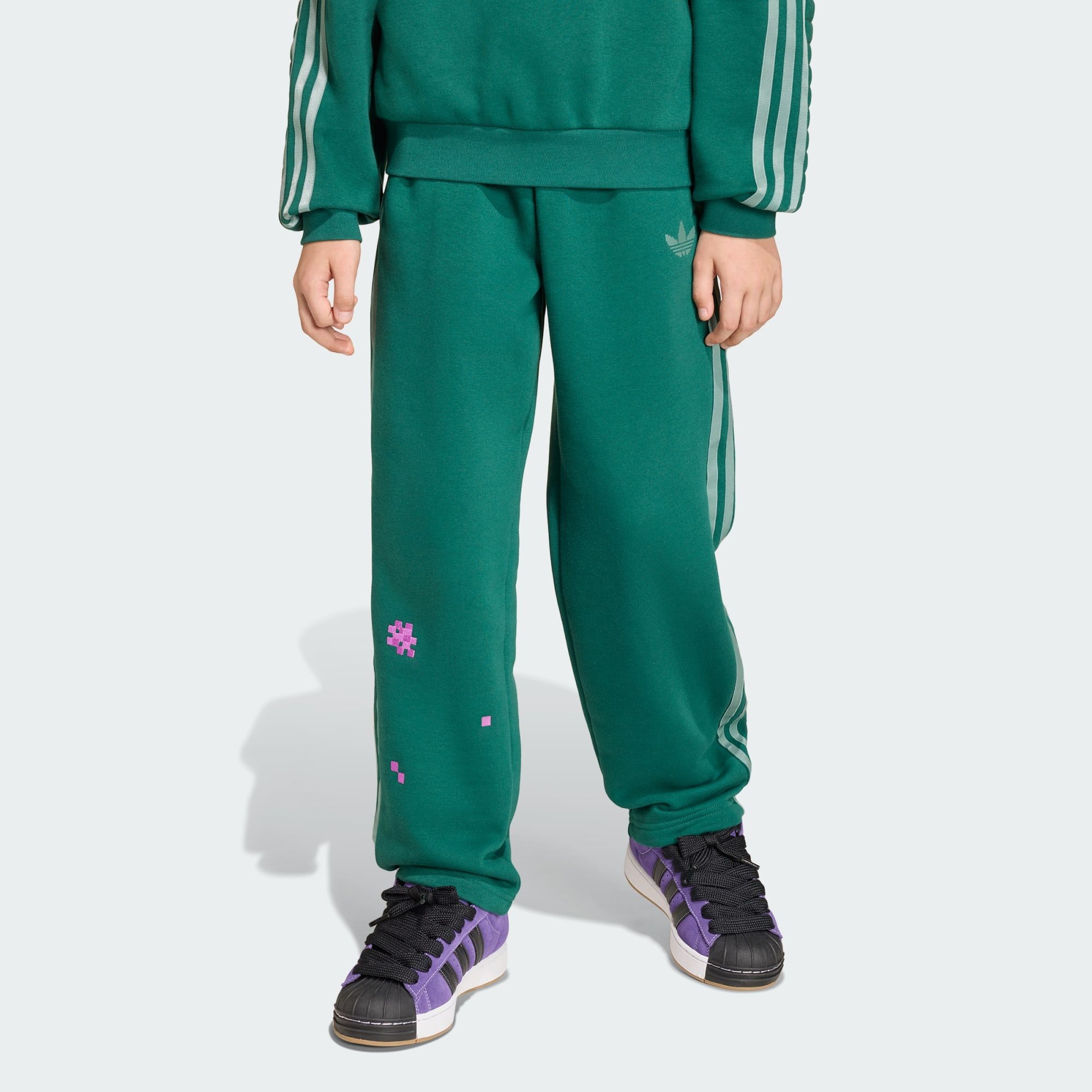 adidas Originals Fleecehose ADIDAS MINECRAFT LOCKERE HOSE (1-tlg)