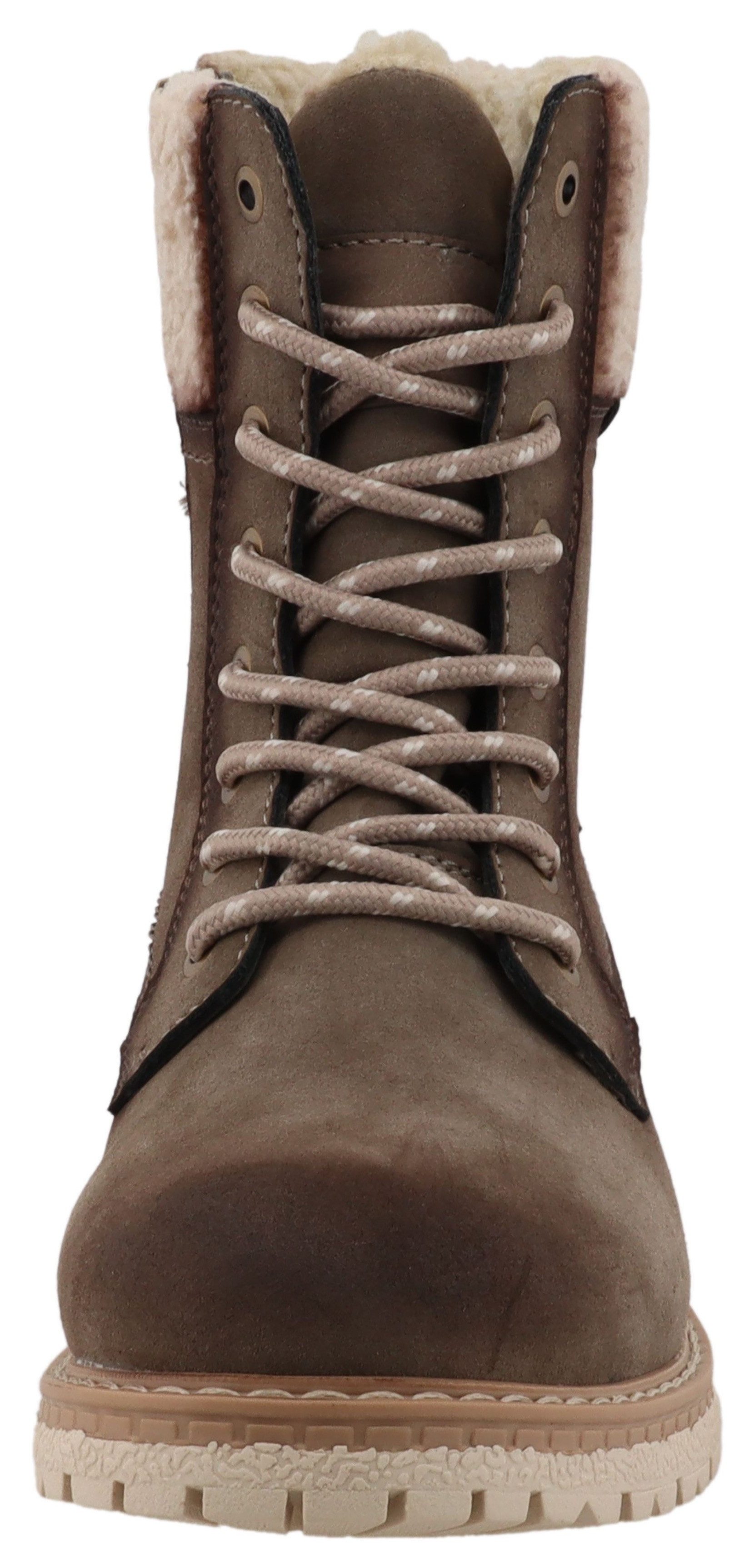 TOM TAILOR Winterboots Workerboots, Hiking Boot mit Blockabsatz