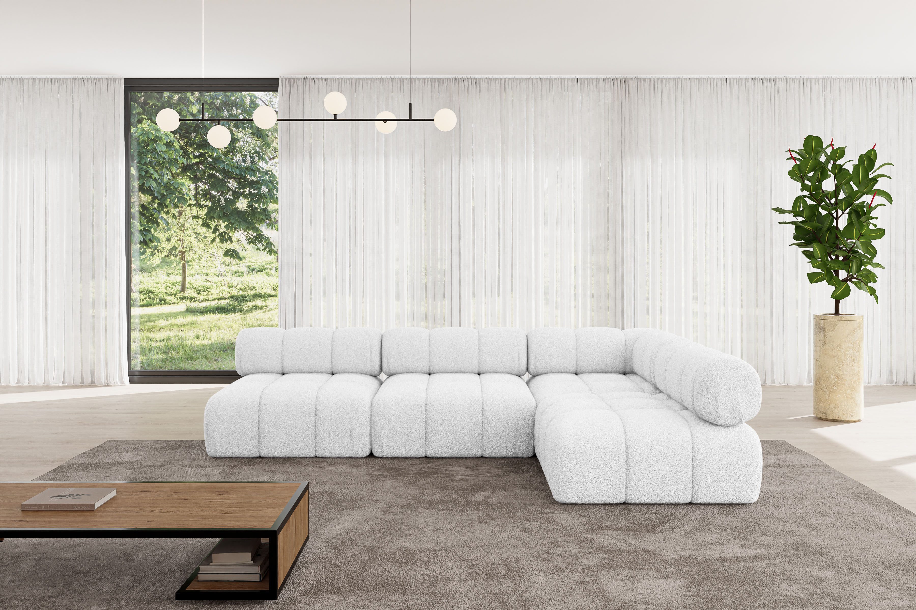 ALTDECOR Ecksofa Samaro-L2, Sofa Praktische Bequeme günstig online kaufen