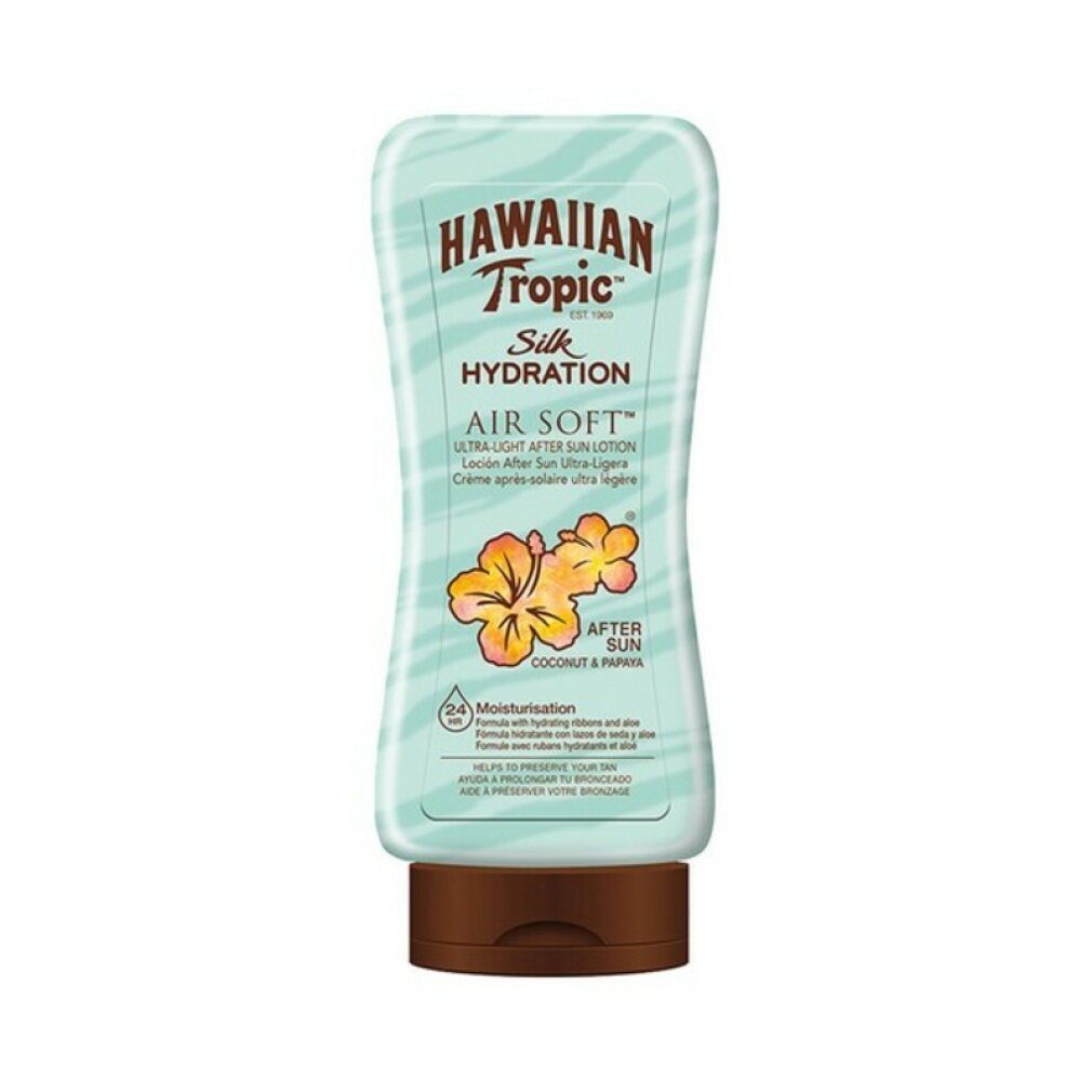 Hawaiian Tropic Sonnenschutzpflege Silk Hydration Aftersun Aloe Vera Coconut Papaya 180ml