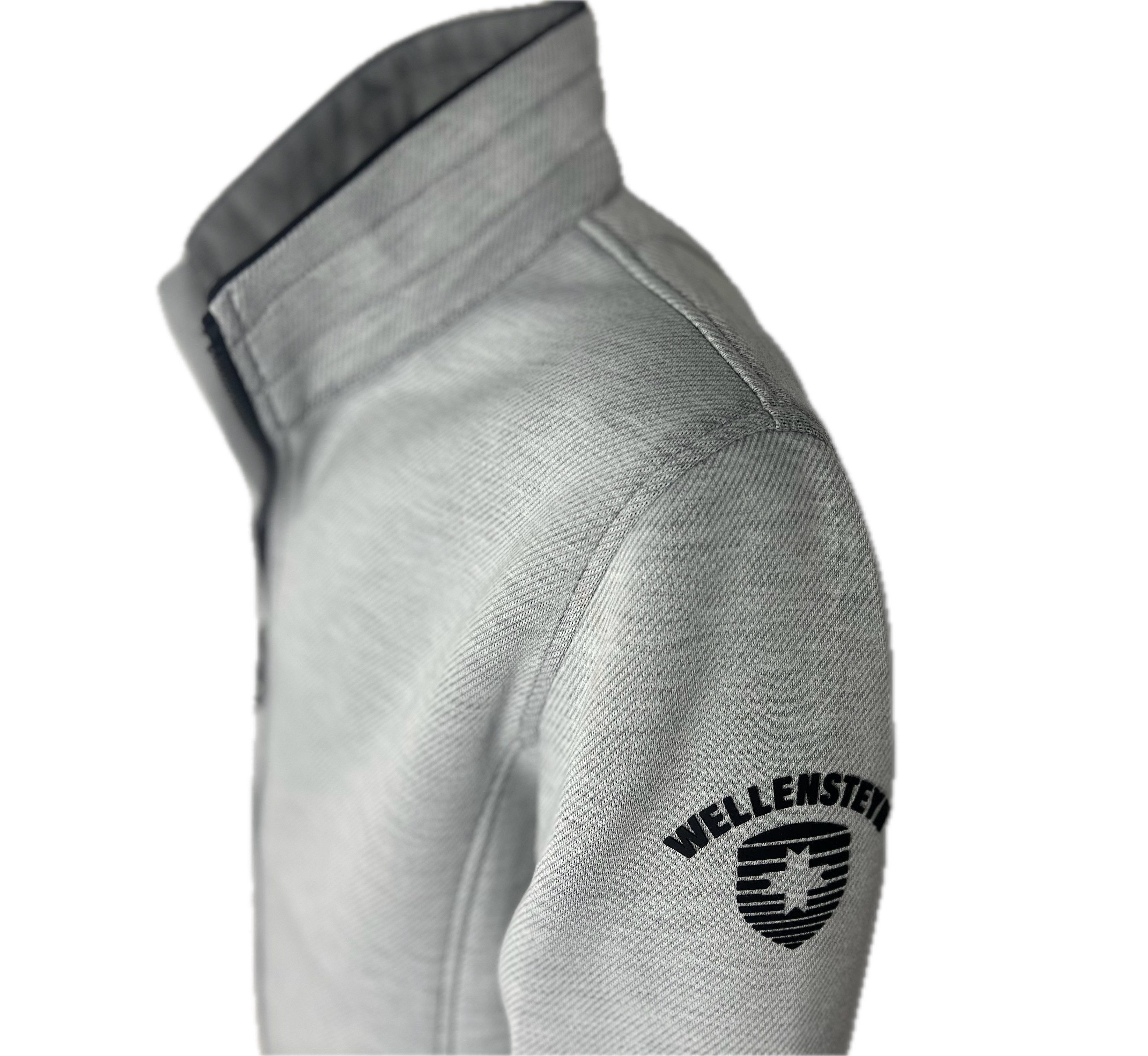 Wellensteyn Outdoorjacke WELLENSTEYN Tampa Men Lightgreymelange Black