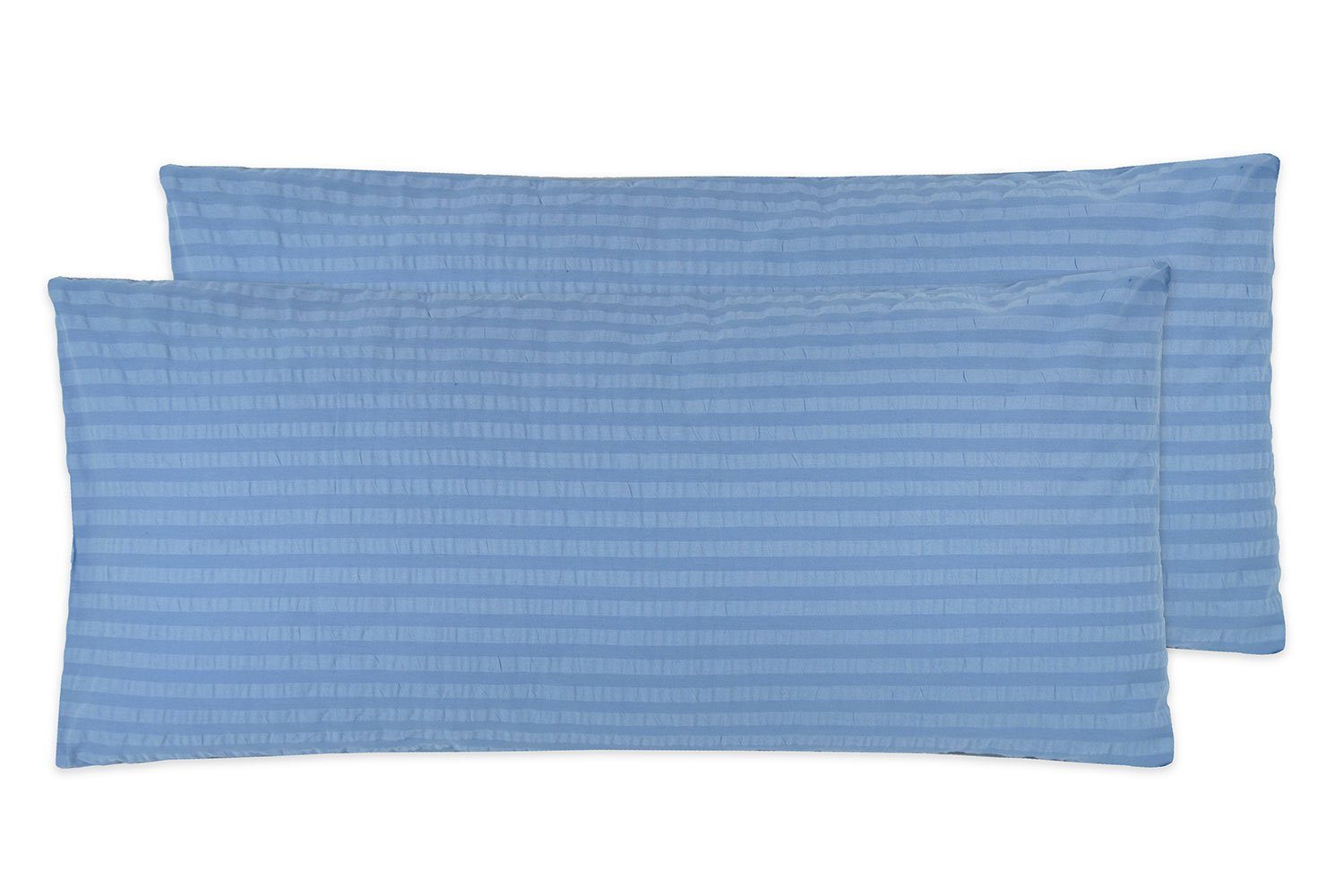 Hotelwäsche Kissenbezug 40x80 cm mit Reißverschluss 100% Baumwolle 