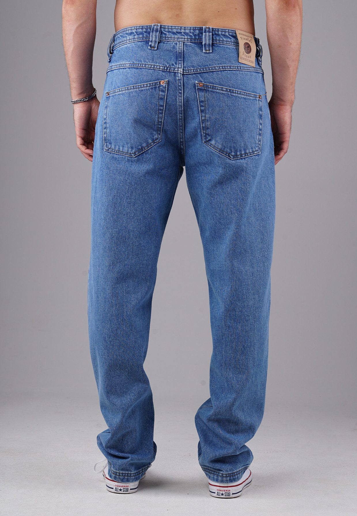 PICALDI Jeans 5-Pocket-Jeans Zicco 473 Stone (1-tlg) Relaxed Karotten-Schni günstig online kaufen