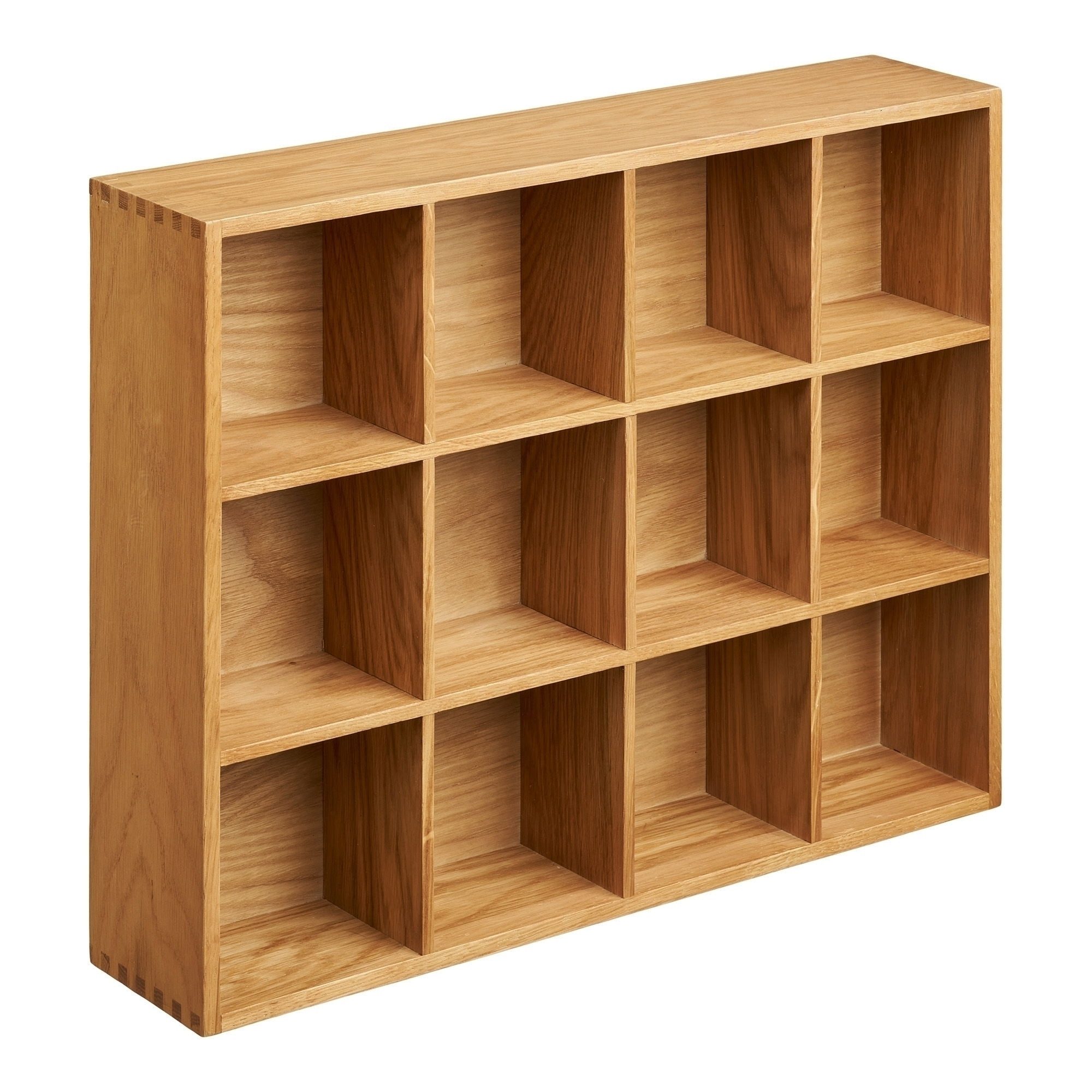 freiraum Hängeregal Soria, in Eiche, MDF, furniert - 51x39x11cm (BxHxT)
