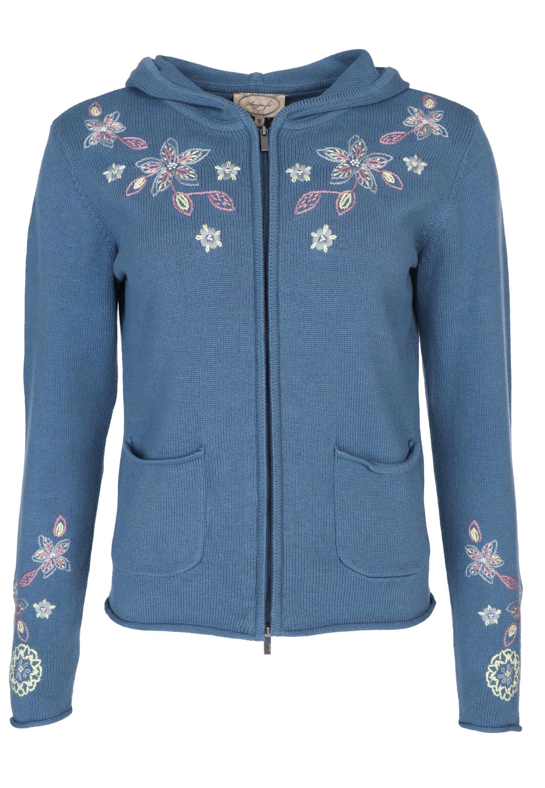 Sorgenfri Sylt Strickjacke Maliya Stickdetails günstig online kaufen