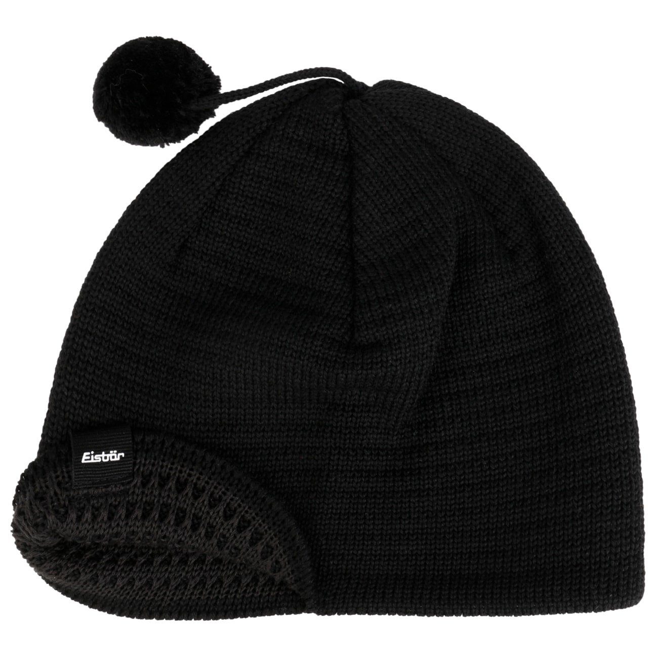 Eisbär Bommelmütze (1-St) Strickmütze, Made in Austria