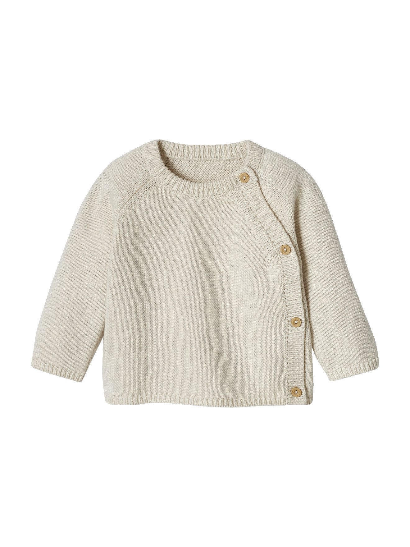 vertbaudet Pullunder Baby Strickpullover, Knöpfe vorn