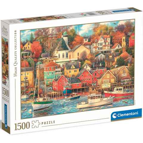Clementoni® Puzzle High Quality Collection, Harbor, 1500 Puzzleteile, Made in Europe, FSC® - schützt Wald - weltweit