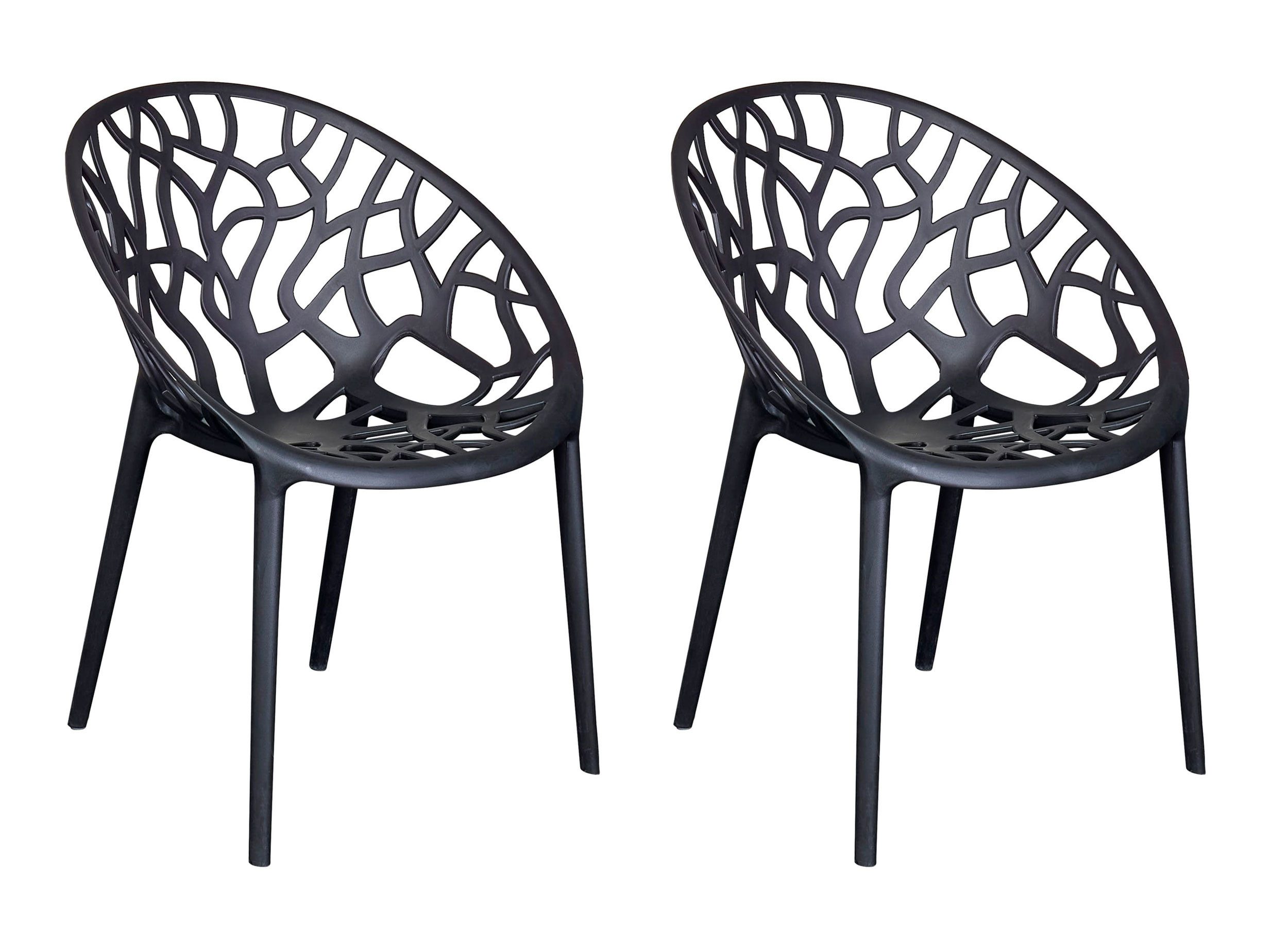 LC Garden Stapelstuhl LC Garden »Vomo« Gartenstuhl Stapelstuhl Kunststoff stapelbar (2 St)