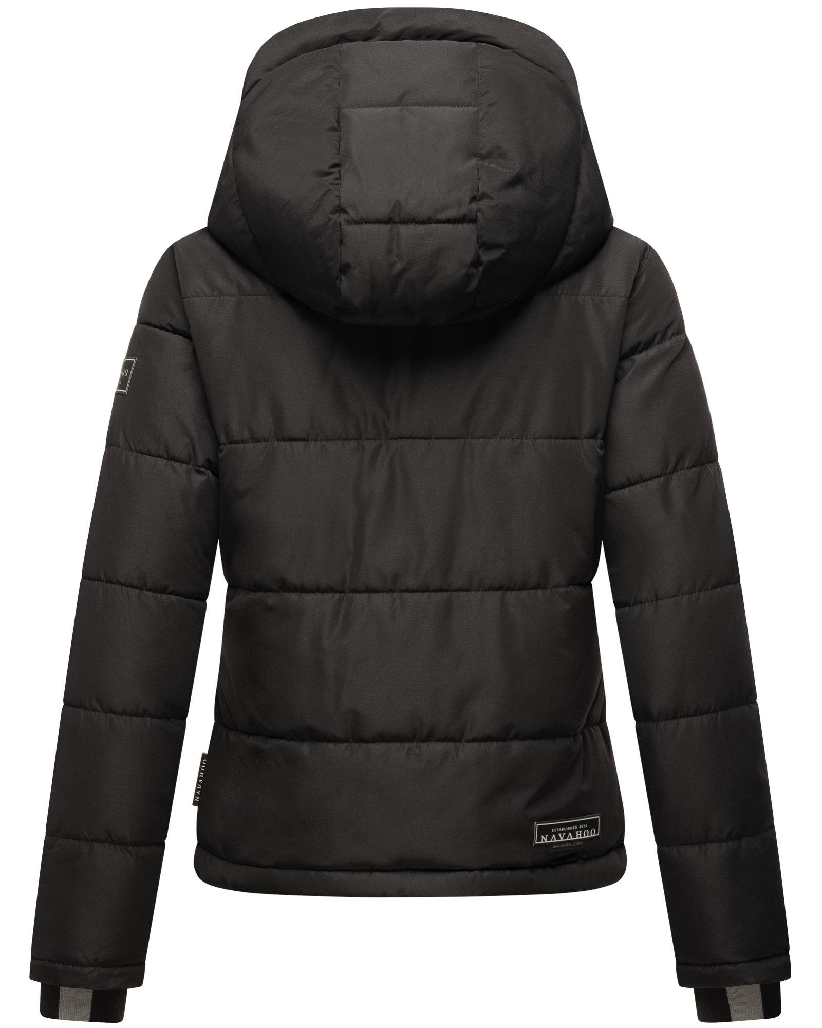 Navahoo Steppjacke Mit Liebe XIV Warme gesteppte Damen Winterjacke mit kuscheligem Kragen – Bild 3 von 5