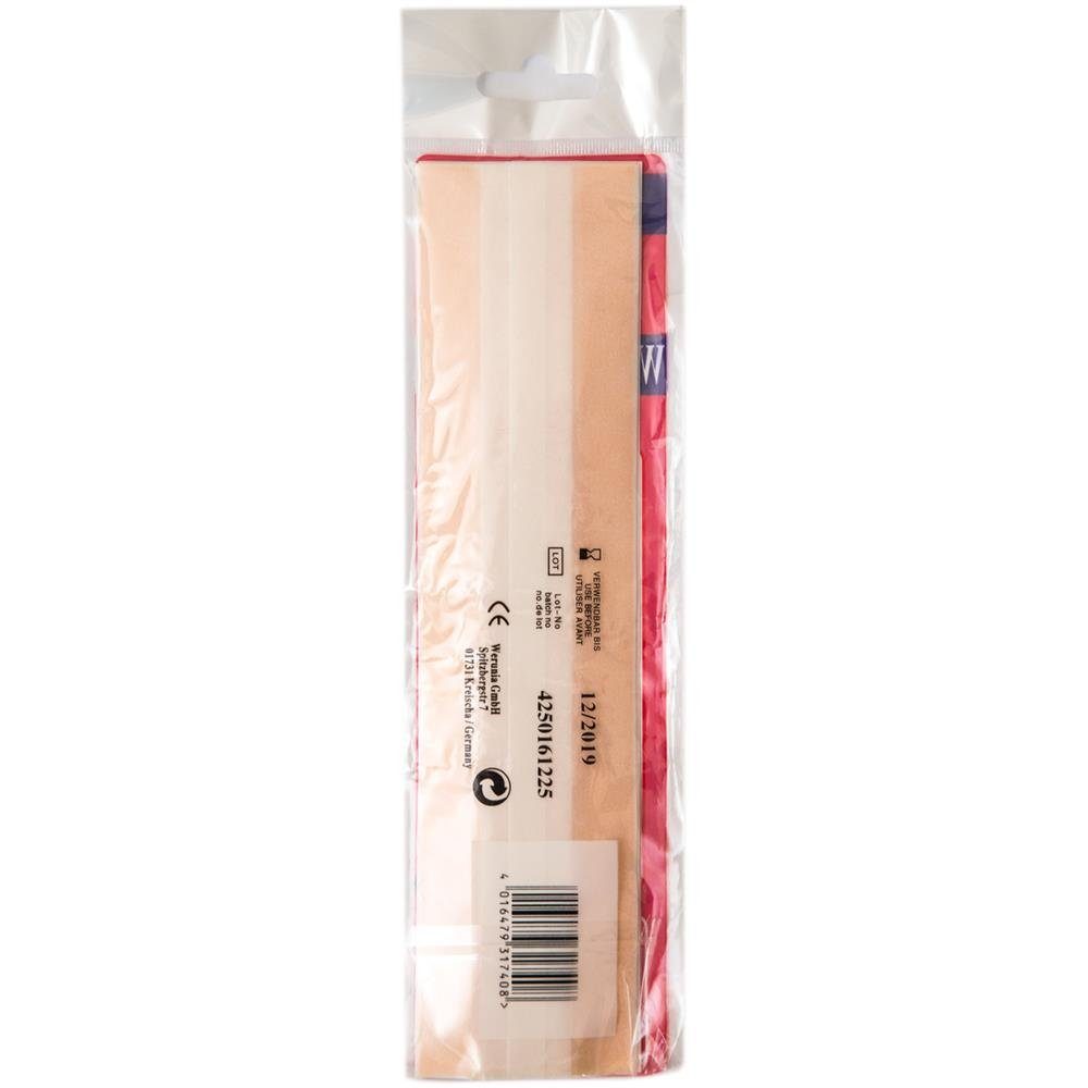 varivendo Wundpflaster Wundpflaster atmungsaktiv, 10 Meter, 10er Set Weiß (Stück, 10 St., Wundpflaster), Pflaster Erste-Hilfe Wundverband Wundschnellverband Verband