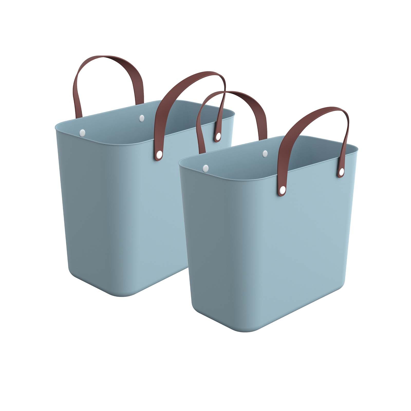 ROTHO Einkaufskorb Albula 2er-Set Einkaufskörbe Taschen 25l, 25 l