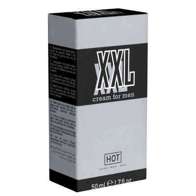HOT Stimulationsgel XXL Cream for Men, Tube mit 50ml, 1-tlg., vergrößernde Creme für einen längeren und dickeren Penis