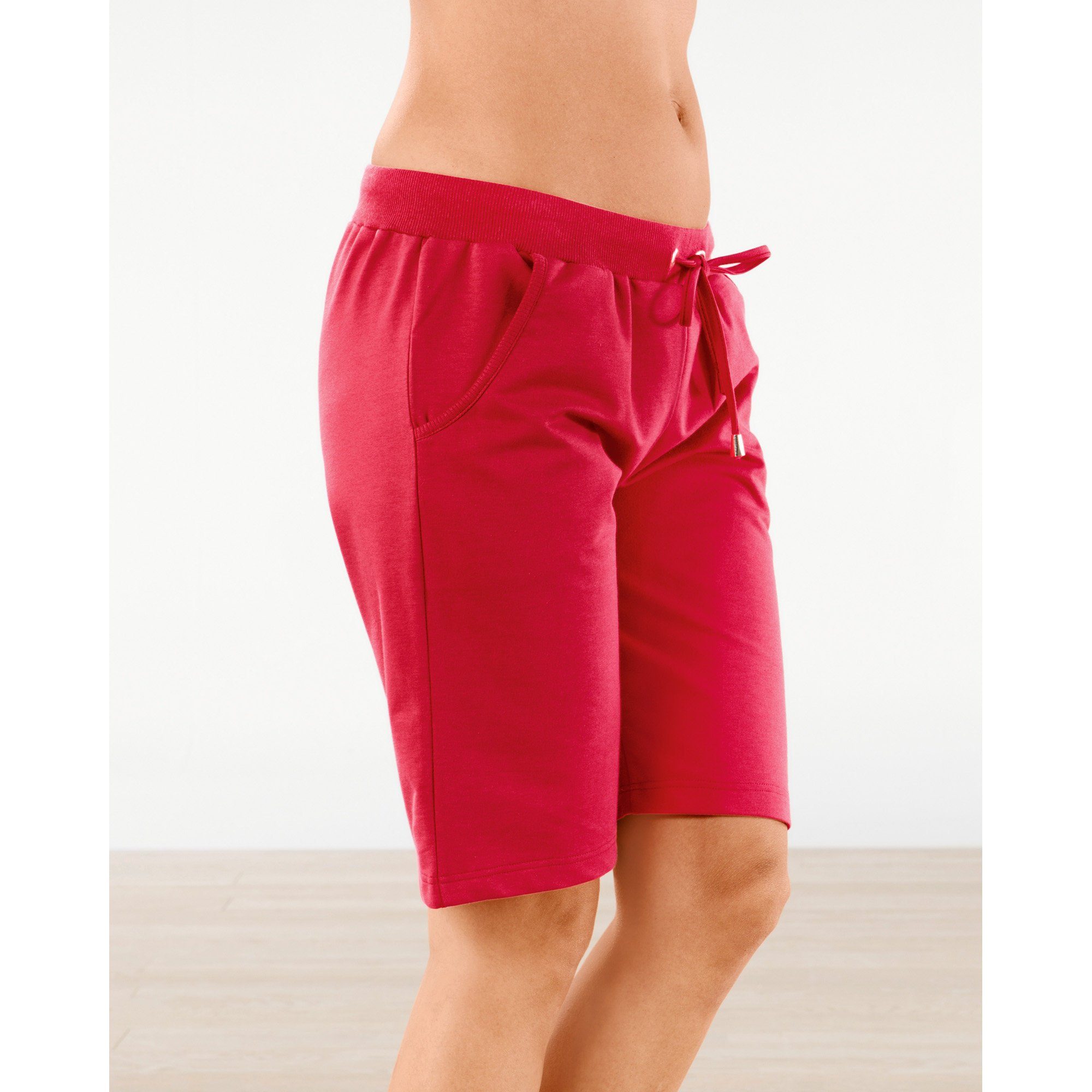 Erwin Müller Jogginghose Damen-Freizeithose kurz Uni