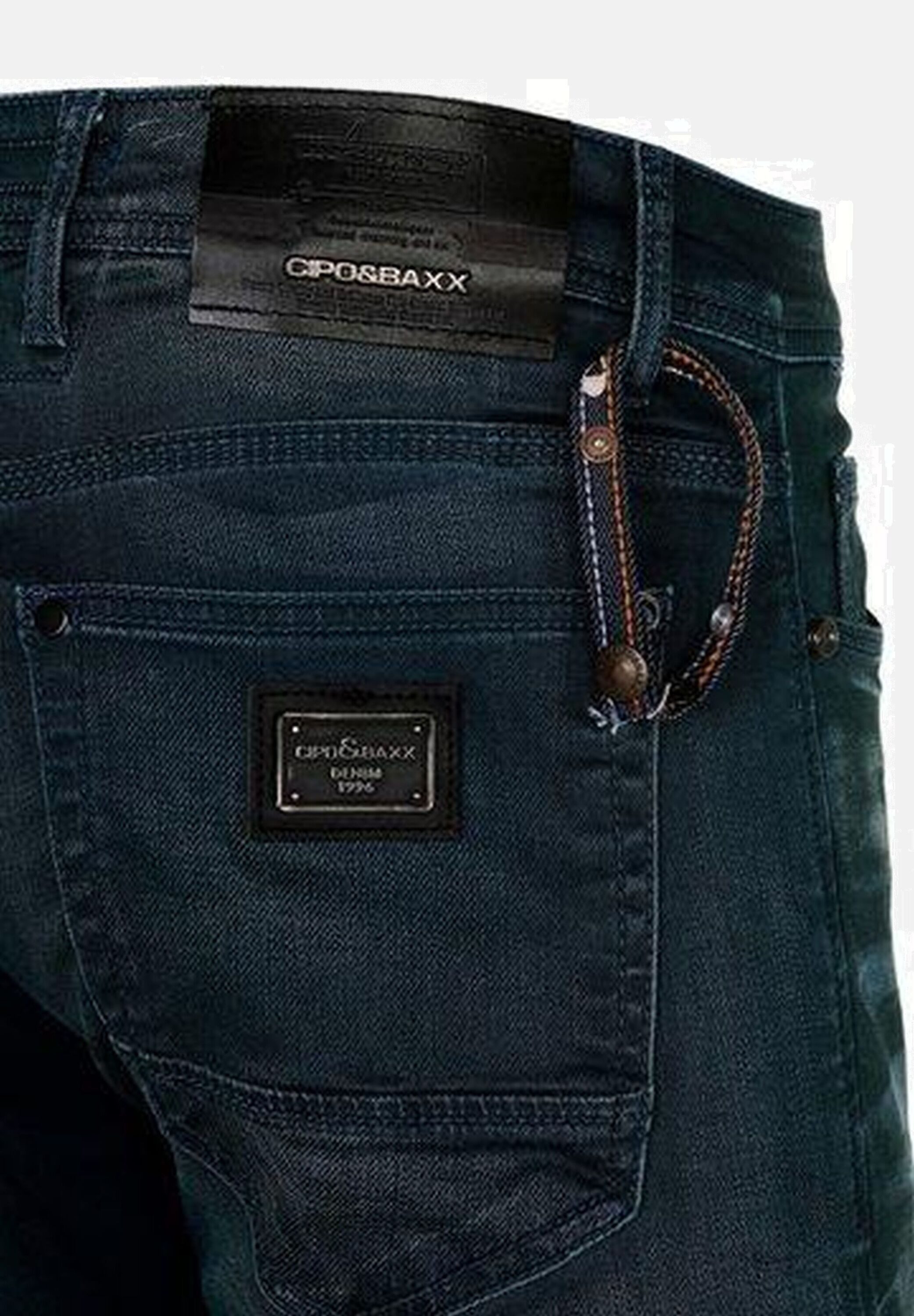 Cipo & Baxx Slim-fit-Jeans Jeans im 5-Pocket Style, CD-492