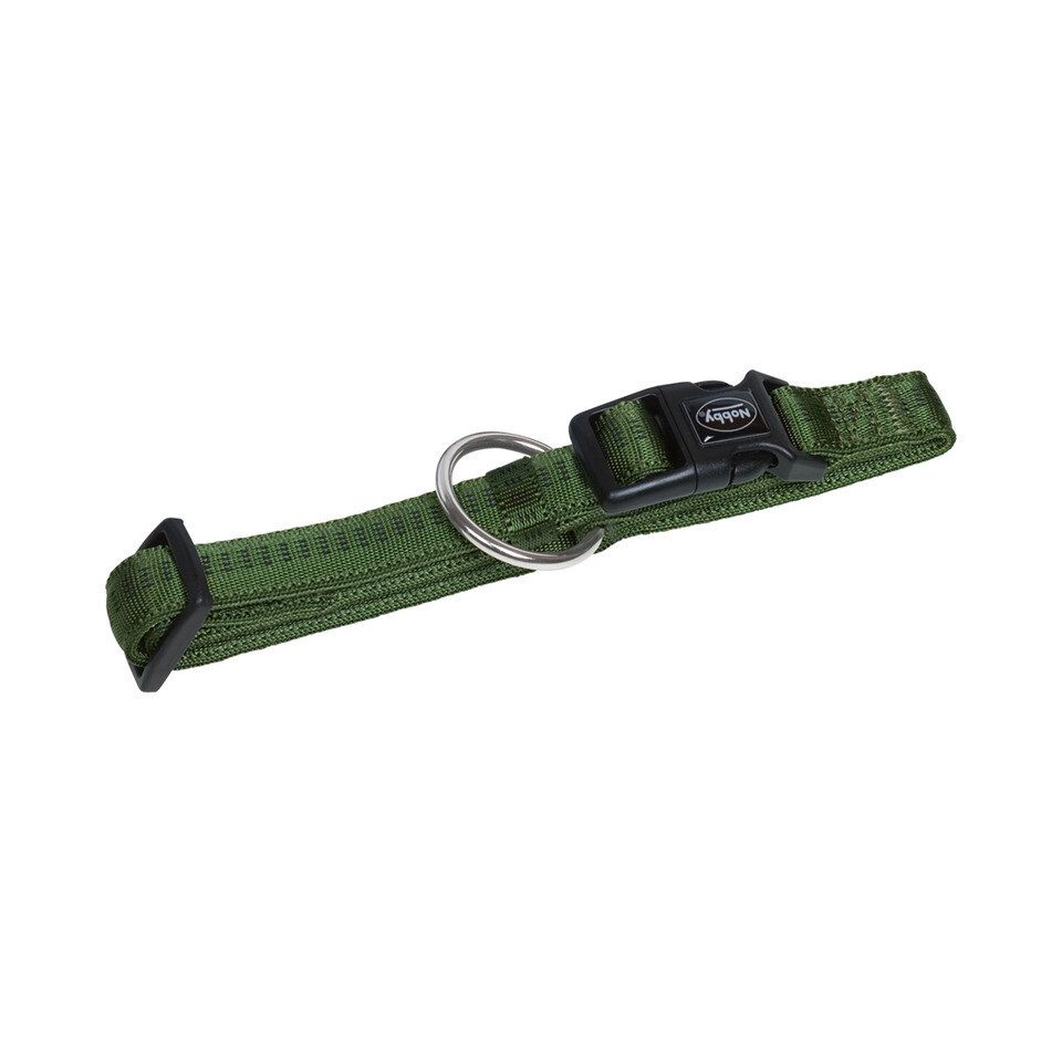 Nobby Hunde-Halsband Halsband Soft Grip waldgrün