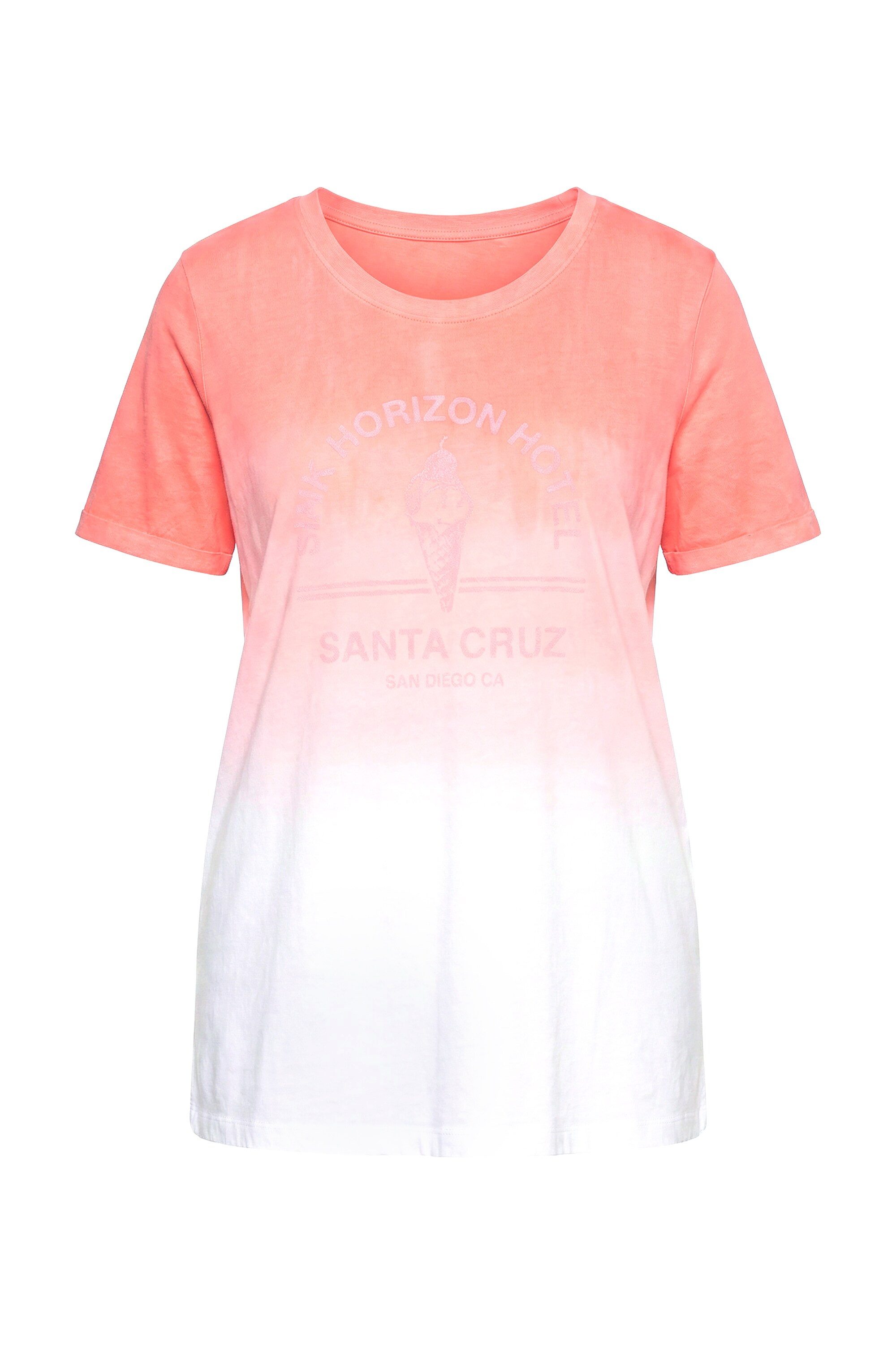 T-Shirt T-Shirt Comfort Fit Farbverlauf Halbarm