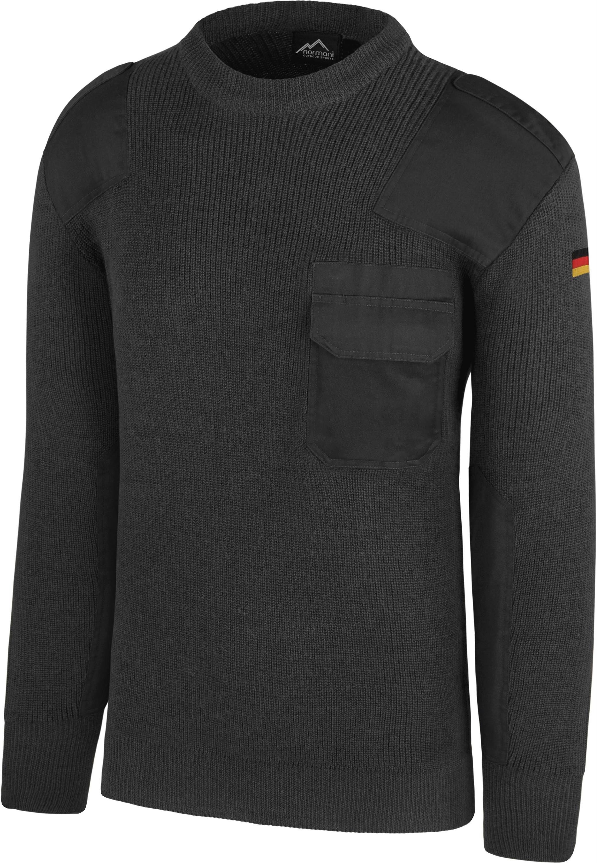 normani Strickpullover Herren BW-Pullover mit Schurwolle günstig online kaufen