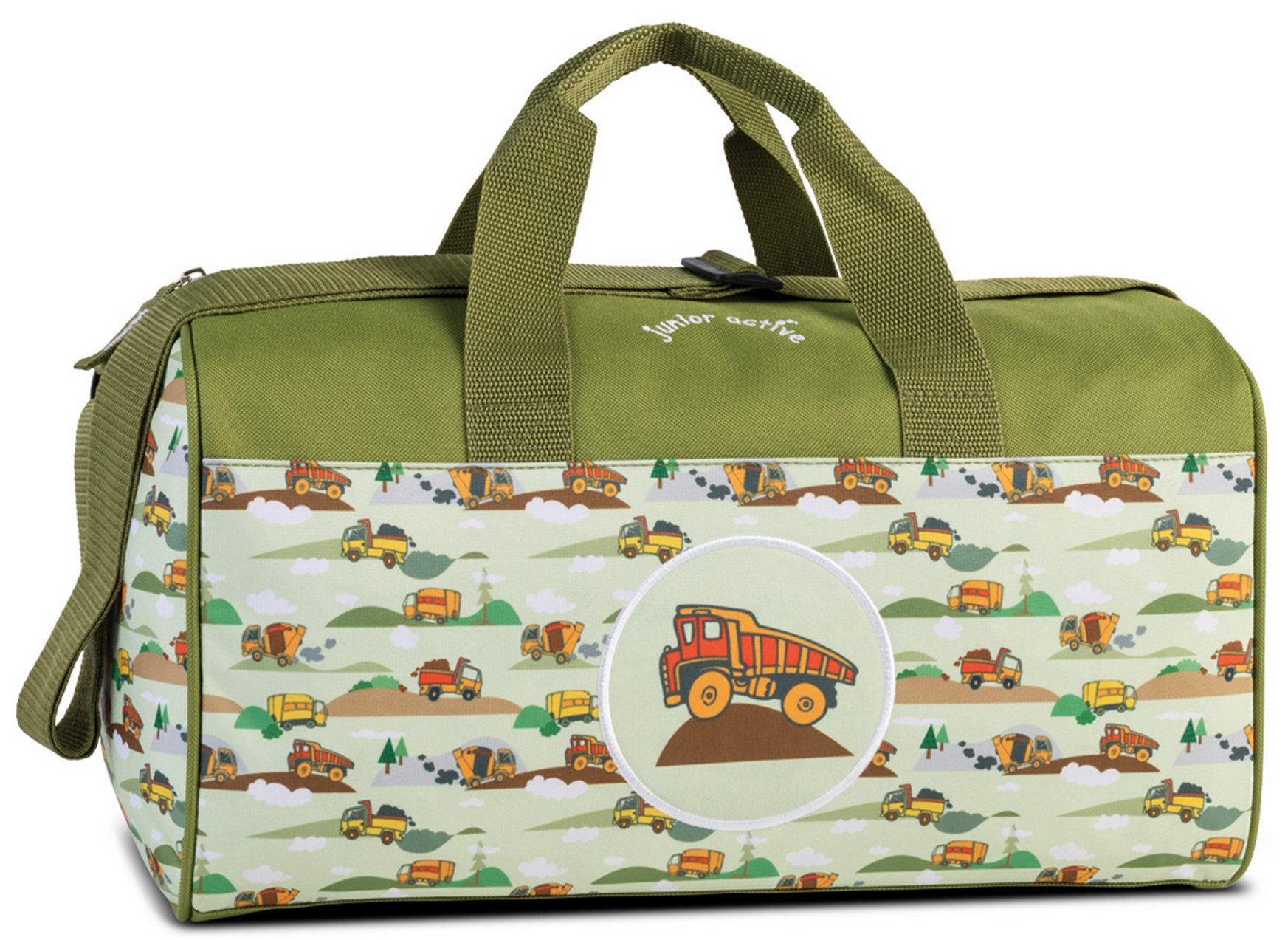 Ebaxx Sporttasche Kinder Sport Reise Tasche Jungen Mädchen Dino Hund Katze Löwe Auto