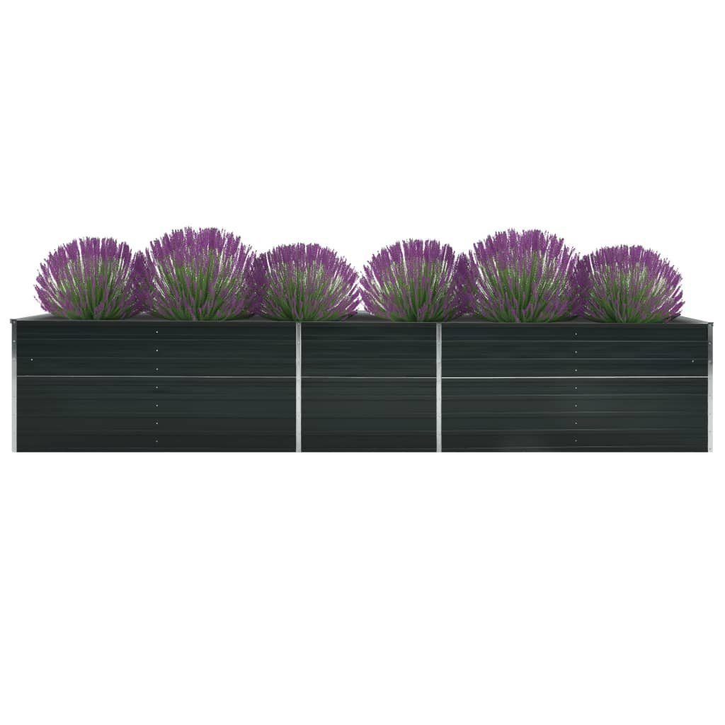 DOTMALL Hochbeet Blumenkasten, Metall Balkon Pflanzkasten günstig online kaufen