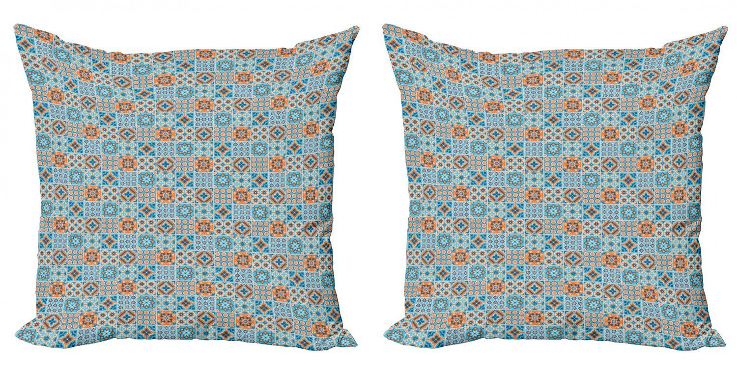 Accent Kissenbezüge Modern Doppelseitiger (2 Ornament Stück), Digitaldruck, Abakuhaus marokkanisch