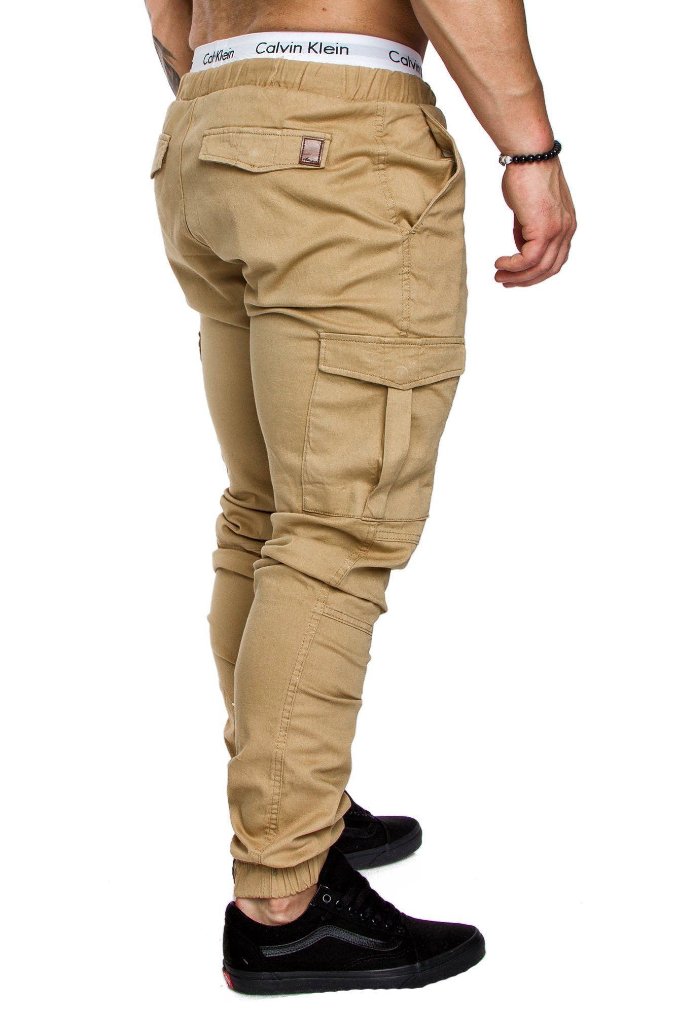 Amaci&Sons Chinohose LOS ANGELES Cargo Jogger-Chino