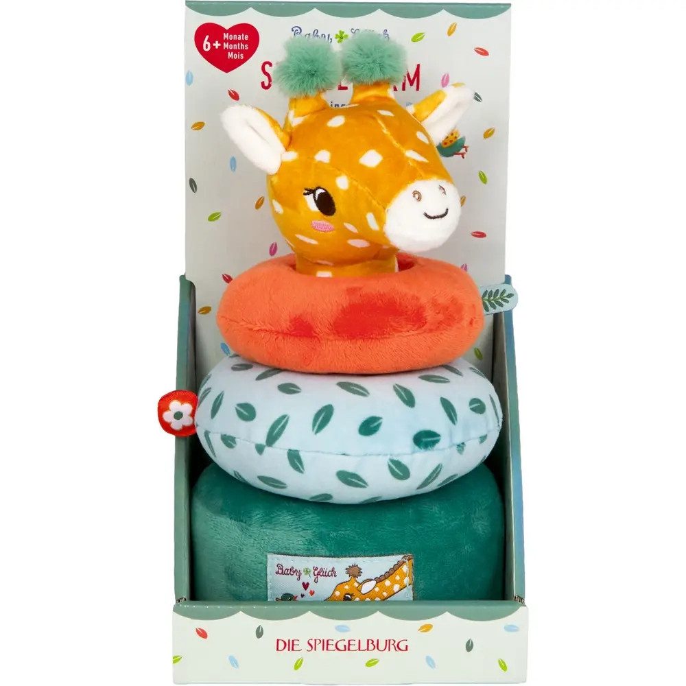 COPPENRATH DIE SPIEGELBURG Steckspielzeug Stapelturm - Giraffe