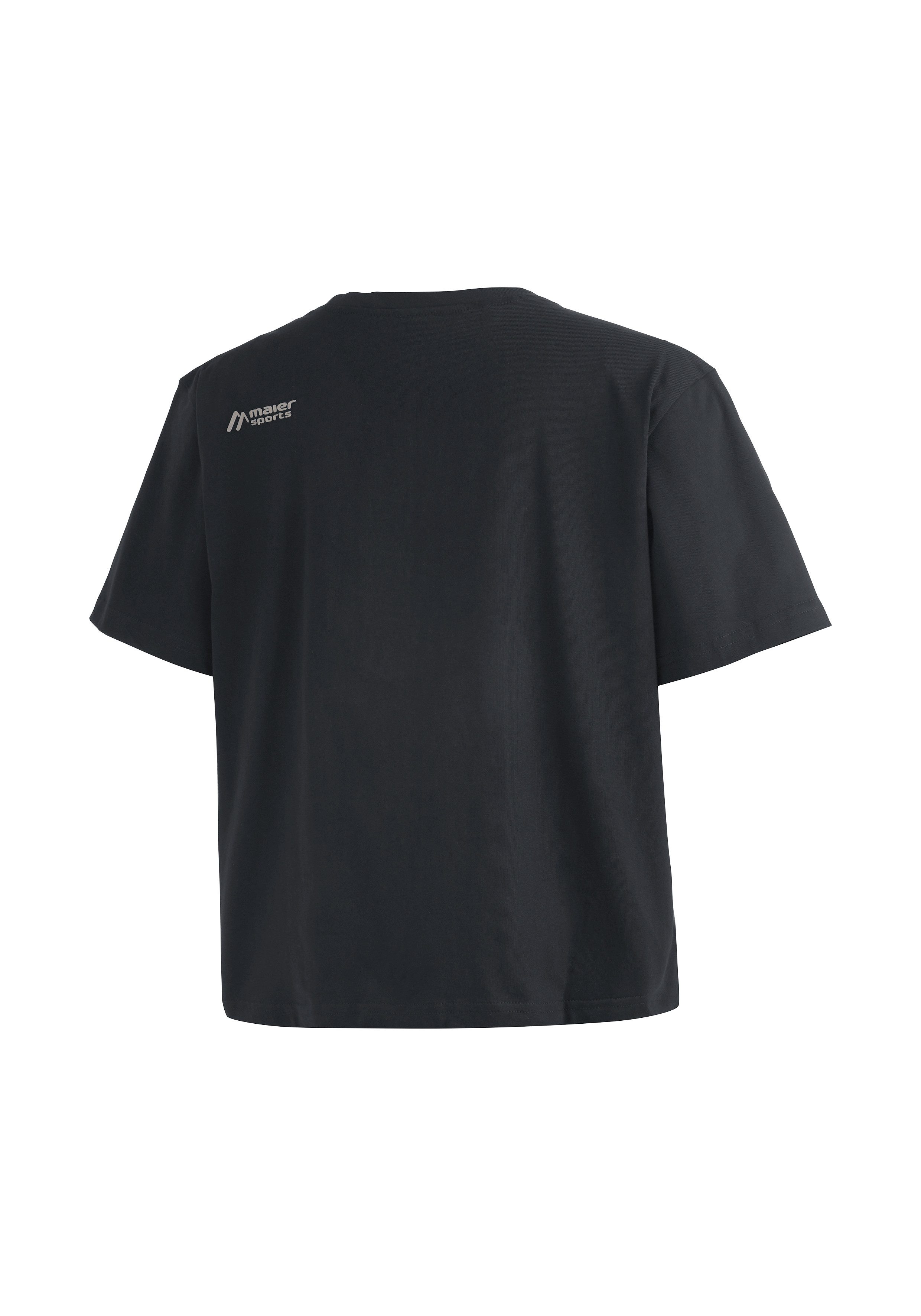 Maier Sports T-Shirt MS FAV Tee Cropped W Damen Crop Shirt