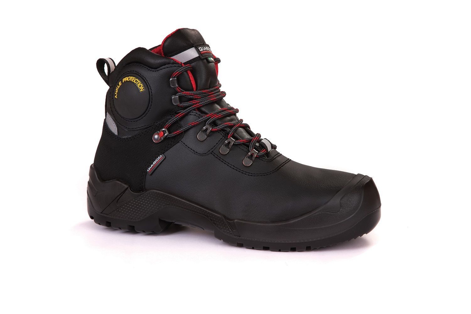 Giasco Arbeitsstiefel Defender mit wasserdichter Membran, S7S SRC Arbeitsschuh wasserdichter und kälteisolierender Arbeitsschuh