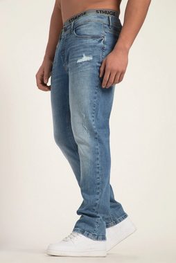STHUGE 5-Pocket-Jeans STHUGE Jeans FLEXLASTIC® Denim 5-Pocket destroyed