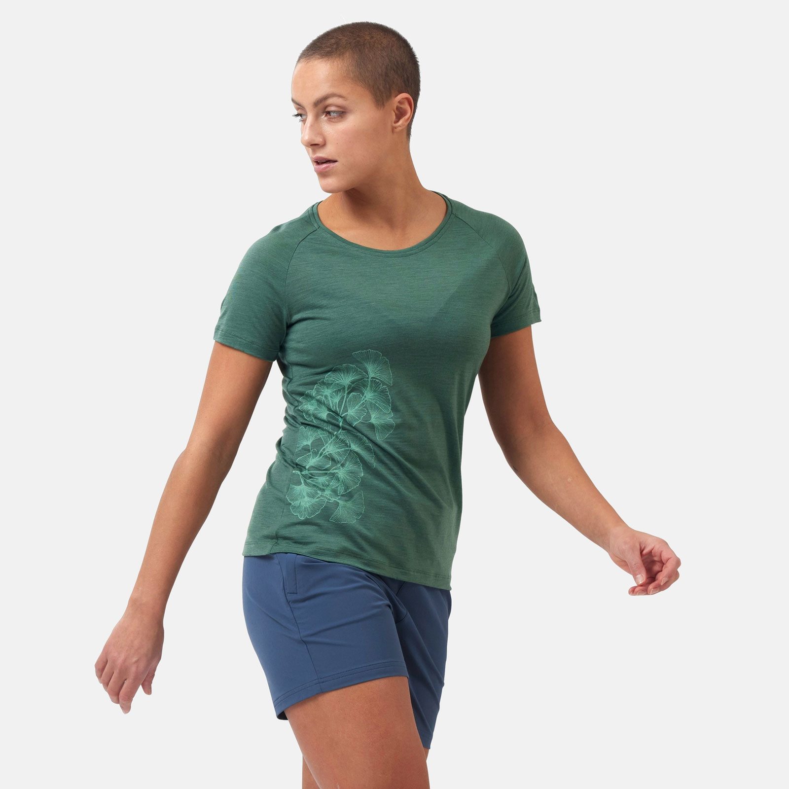 Odlo Laufshirt CONCORD T-Shirt Lady 551211-40398 aus kühlendem Material gefertigt