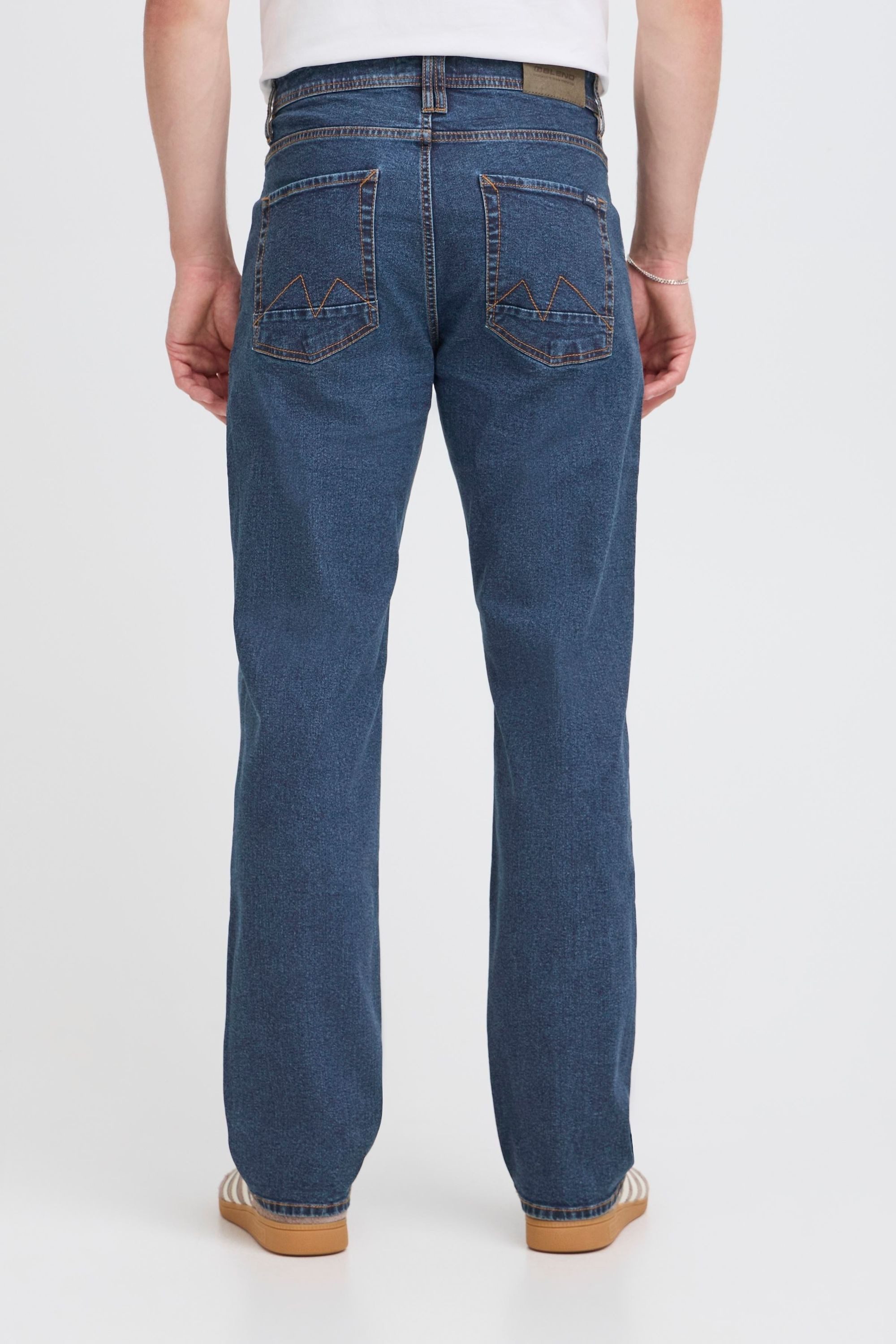Blend Relaxhose BHZinar Jeanshose mit normalem Bund und geradem Bein - Rock Fit